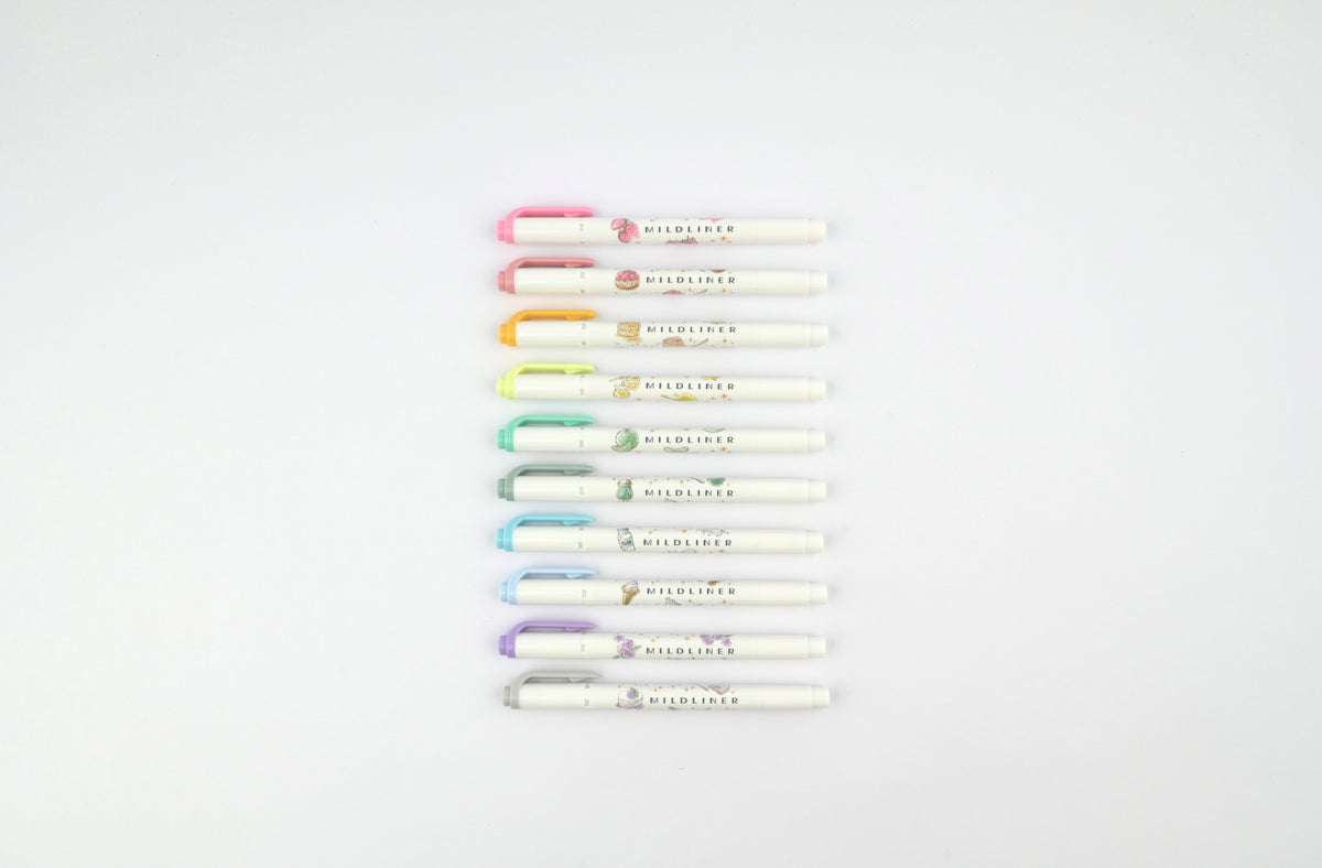 Zebra Highlighter Mildliner - 3pm Snack Time - Limited Edition