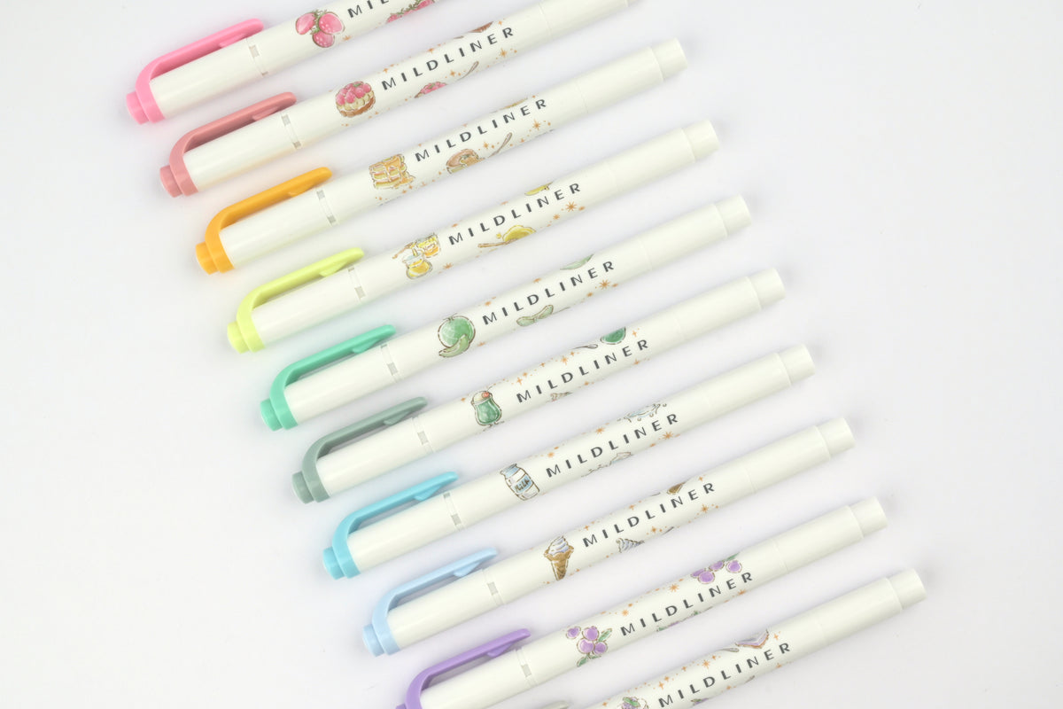 Zebra Highlighter Mildliner - 3pm Snack Time - Limited Edition
