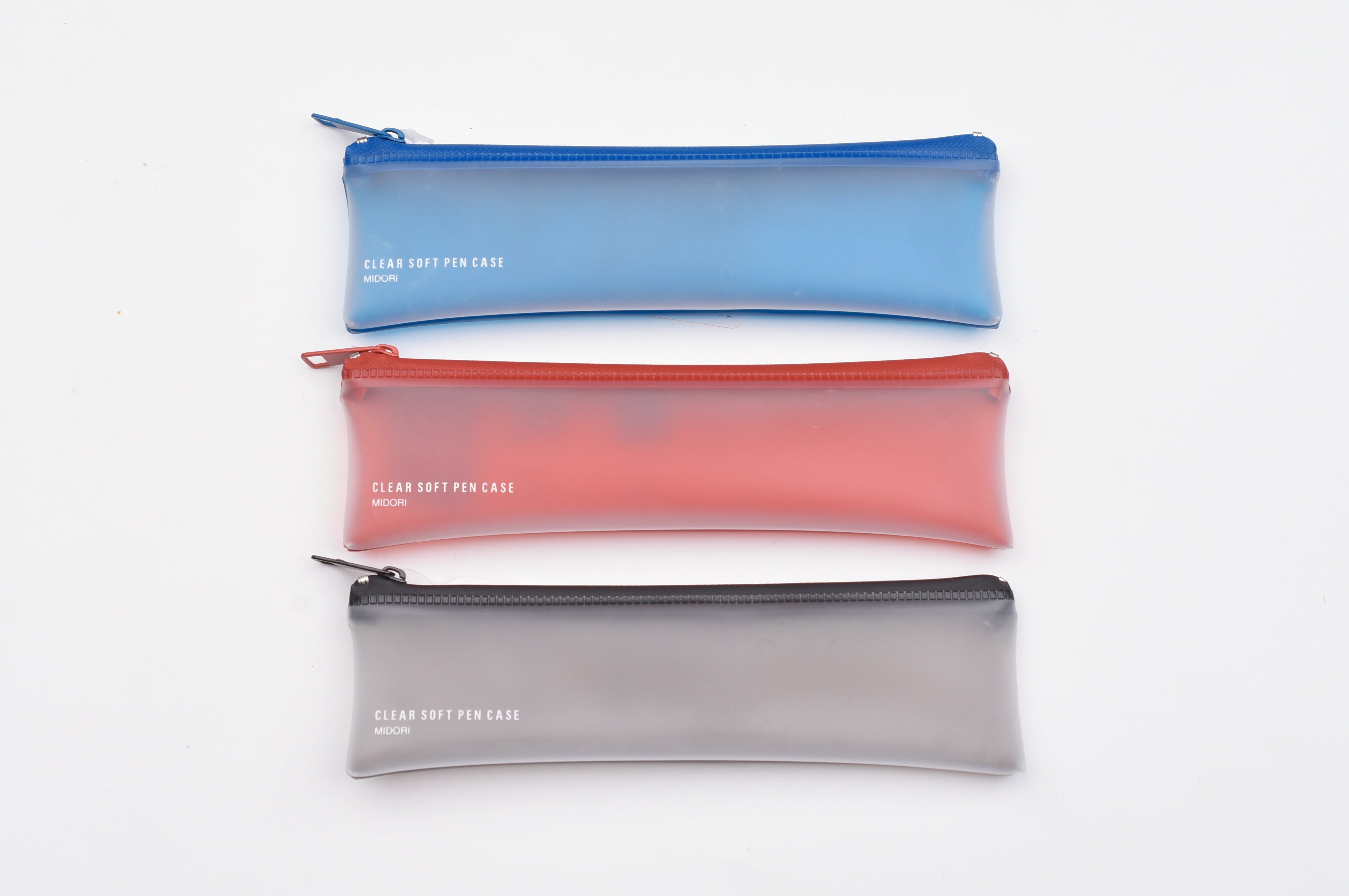 Midori Clear Soft Pen Case