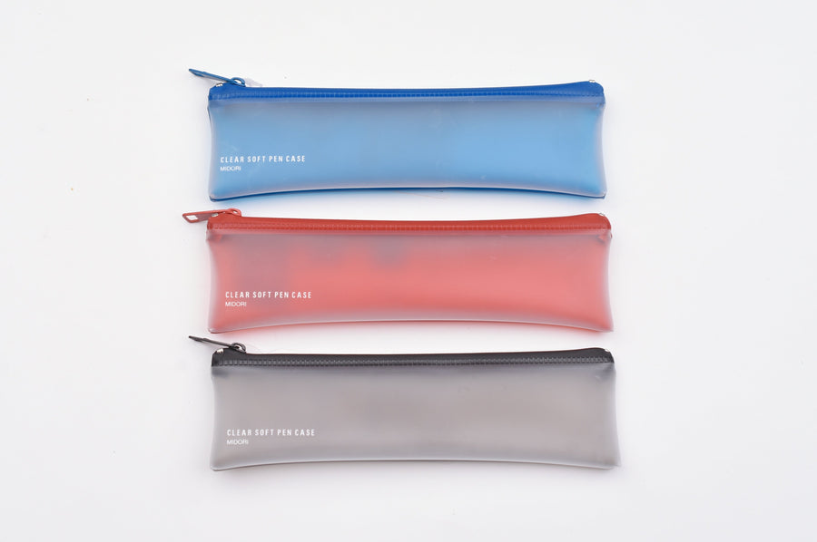 Midori Clear Soft Pen Case