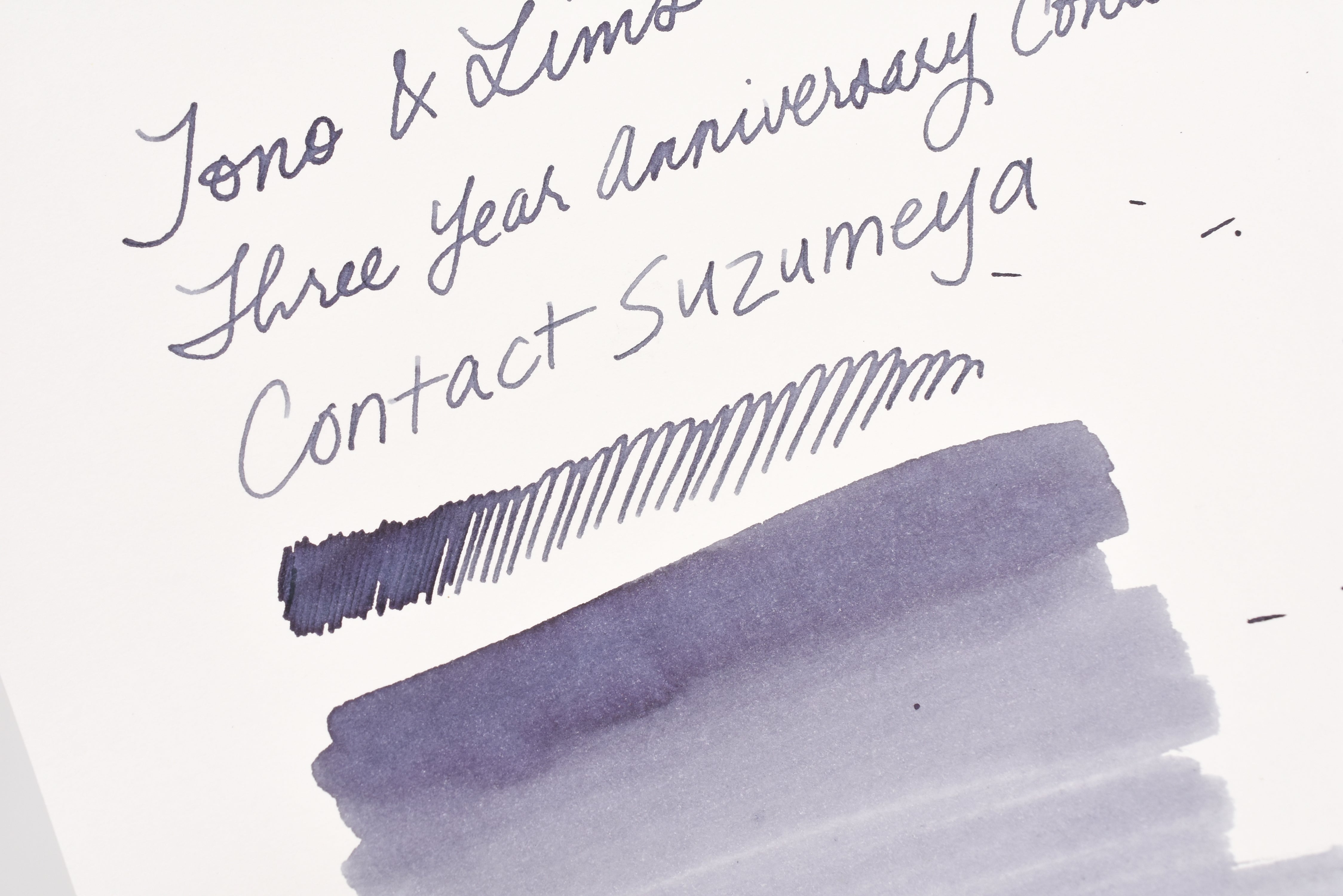 Tono & Lims Ink Bottle - Three Year Anniversary Contact - Contact Suzumeya - 30ml