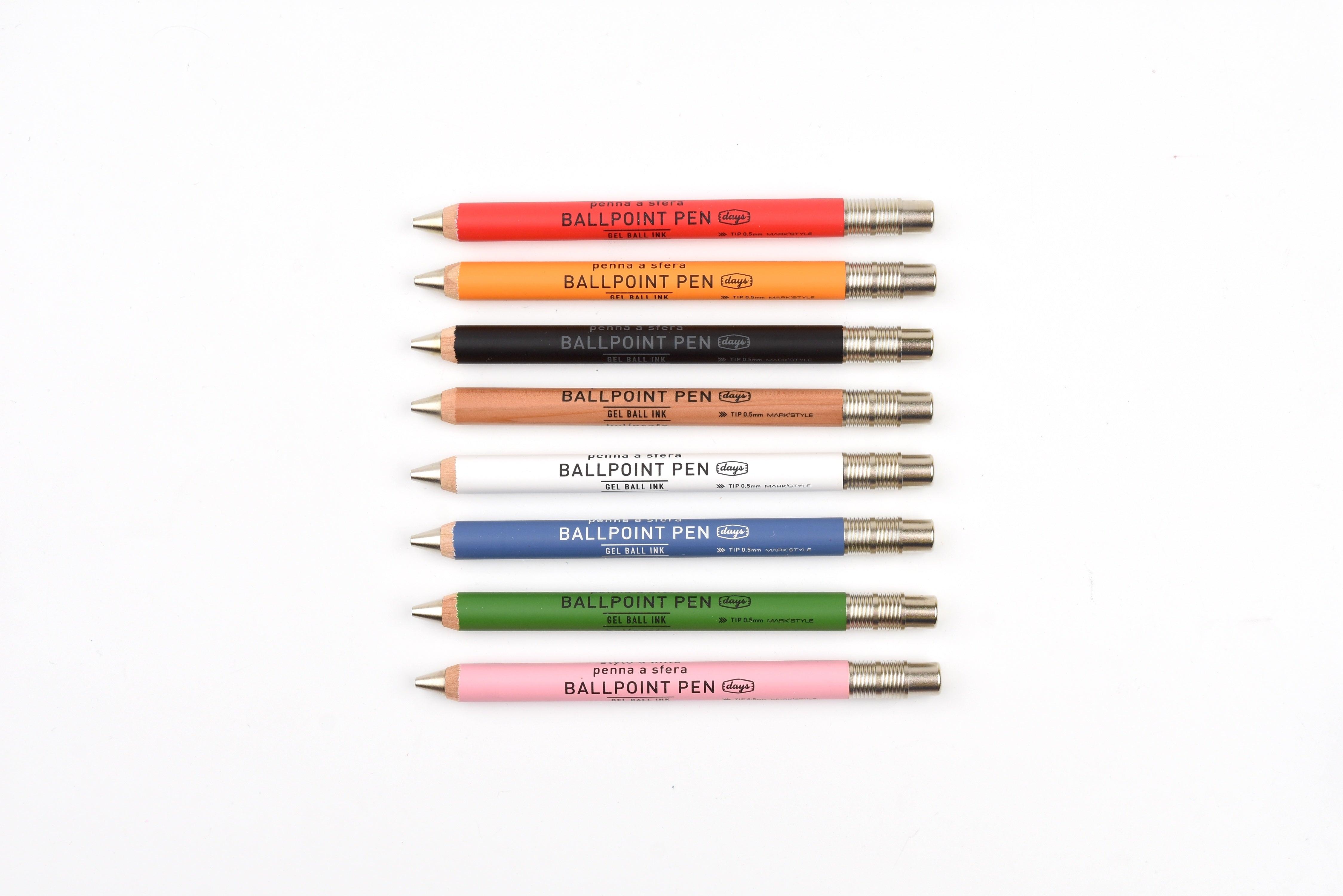 Mark's Inc. Days Gel Wooden Ballpoint Pen