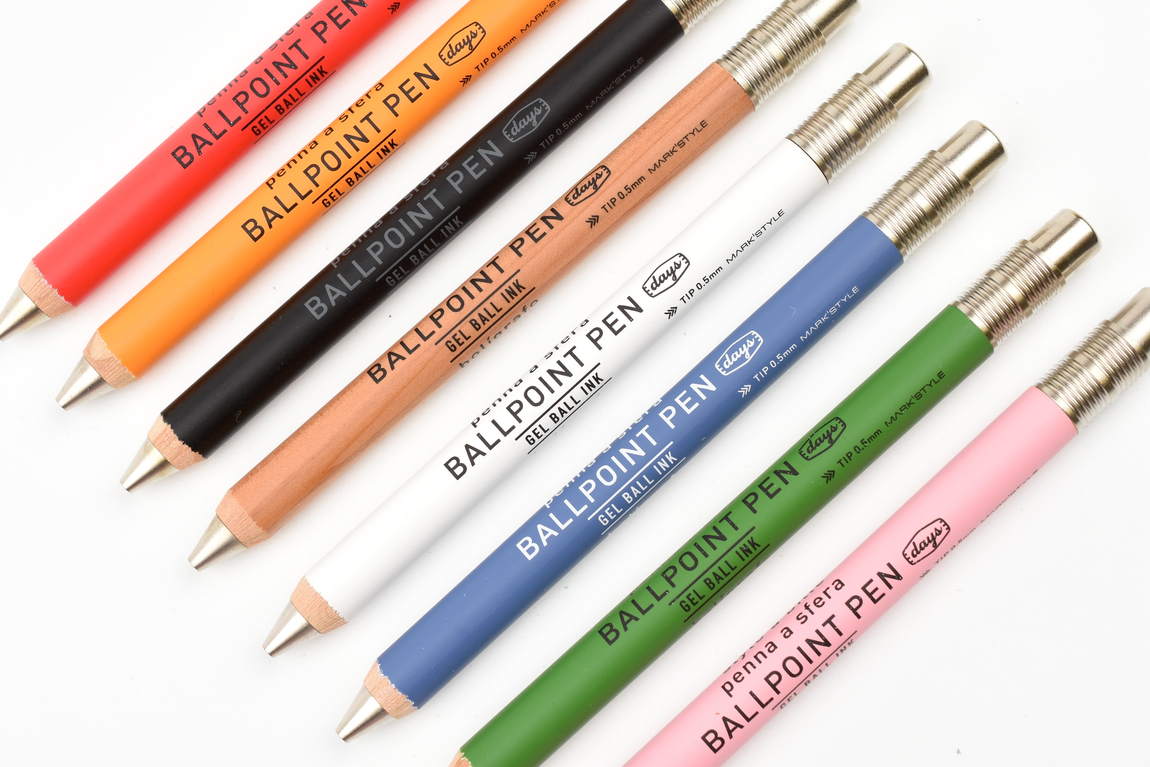 Mark's Inc. Days Gel Wooden Ballpoint Pen
