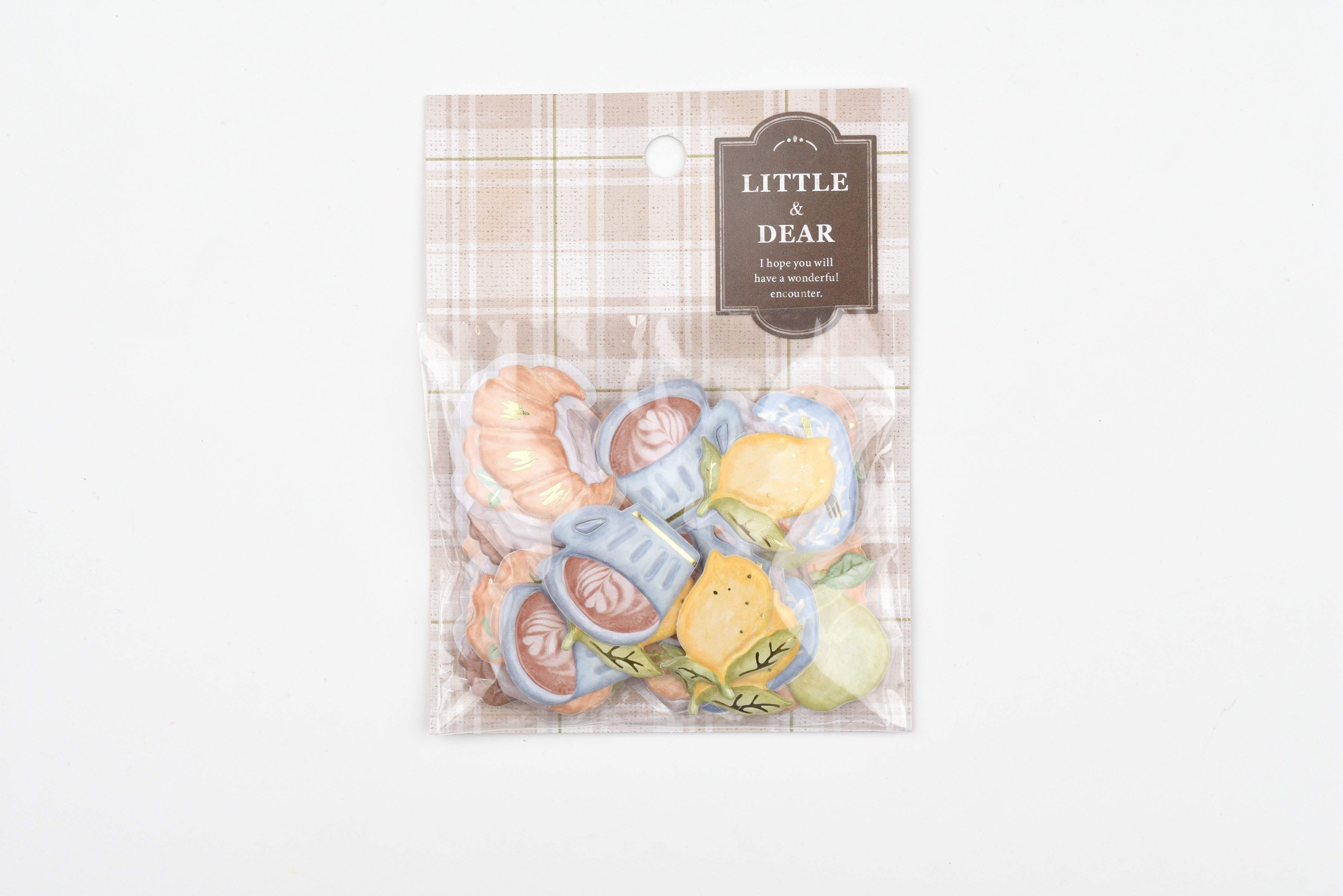 Mind Wave 3D Sticker - Little and Deer - Cafe