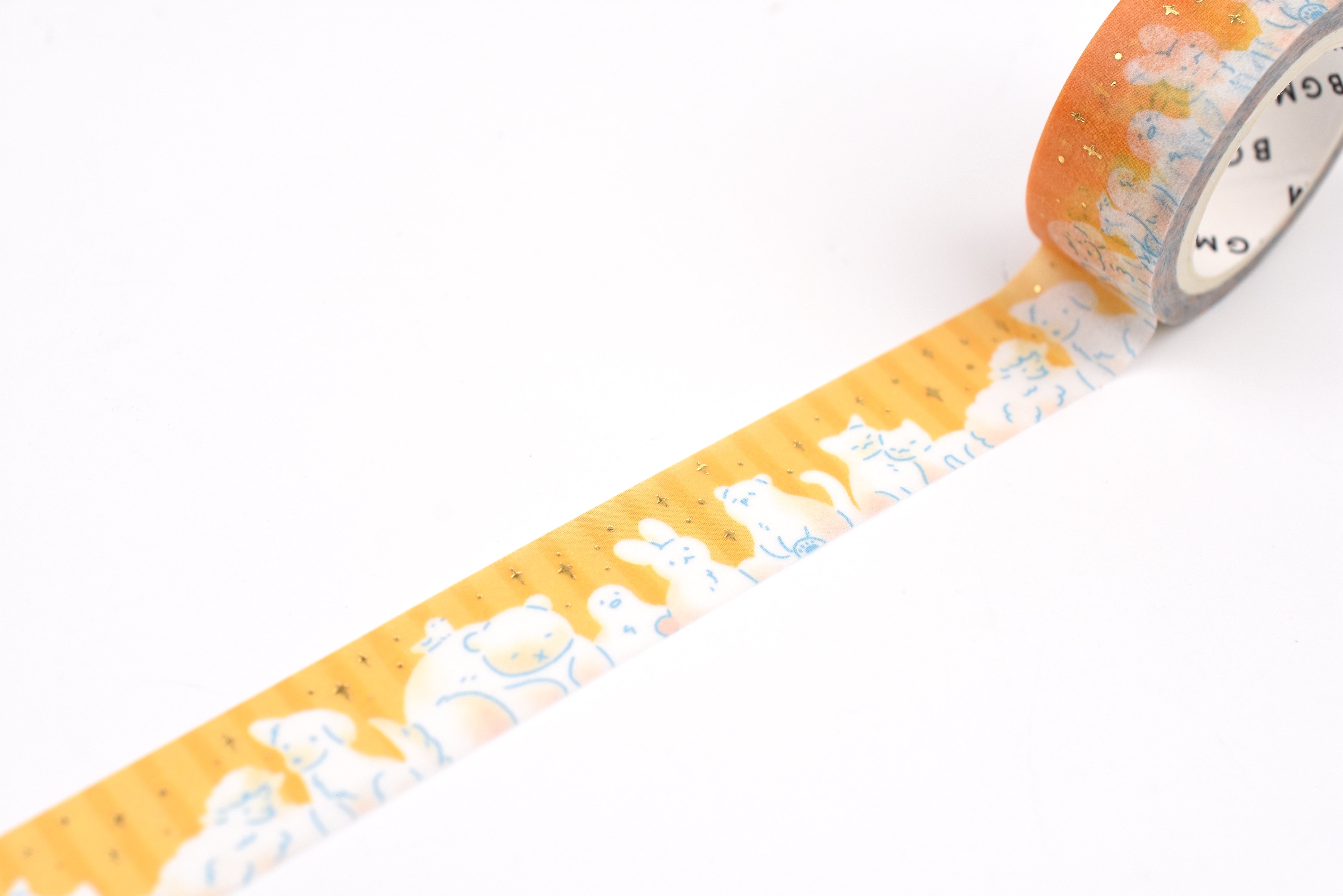 BGM Life Washi Tape - Foil Stamping - Animal Weather