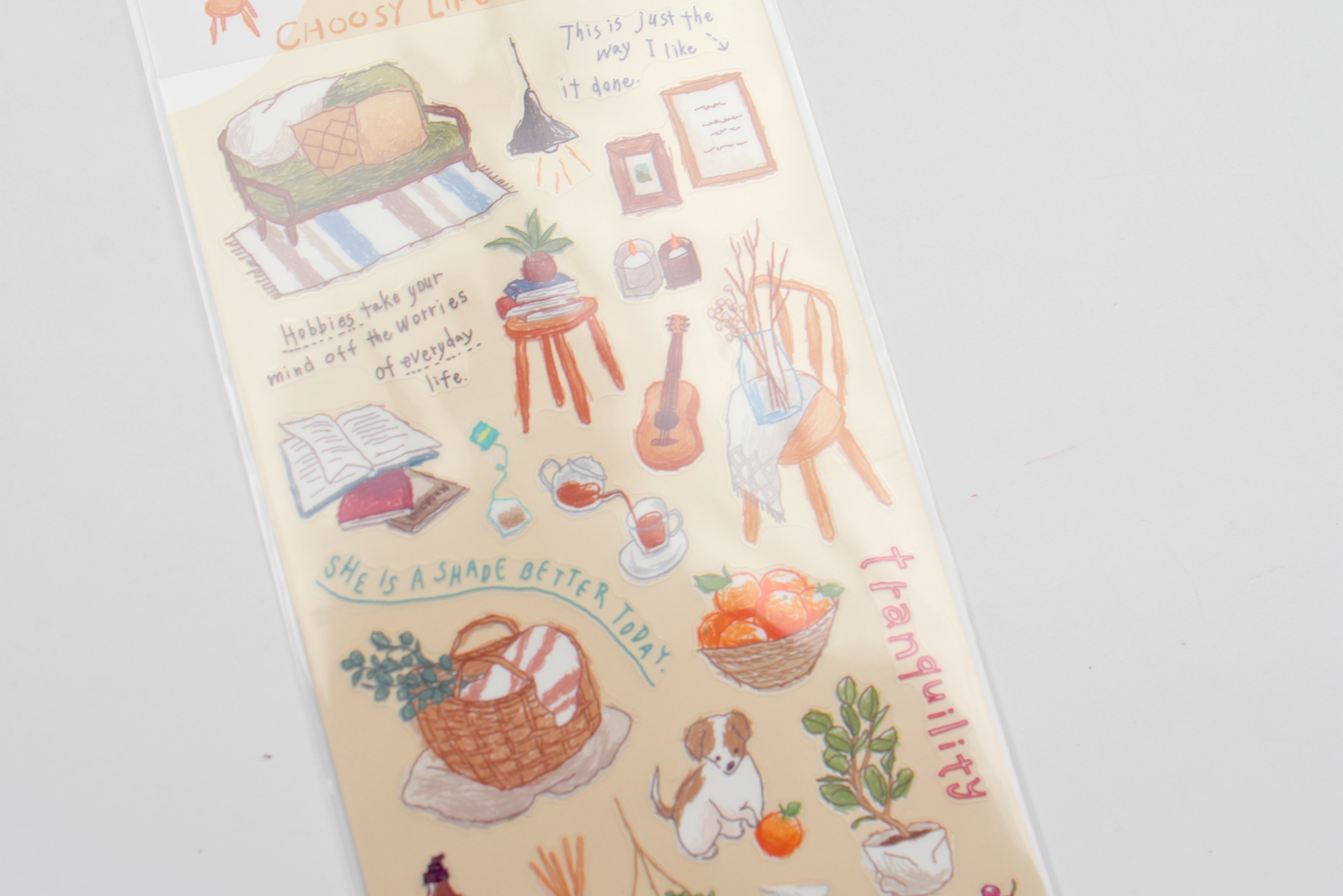 Mind Wave Choosy Life Sticker - Interior