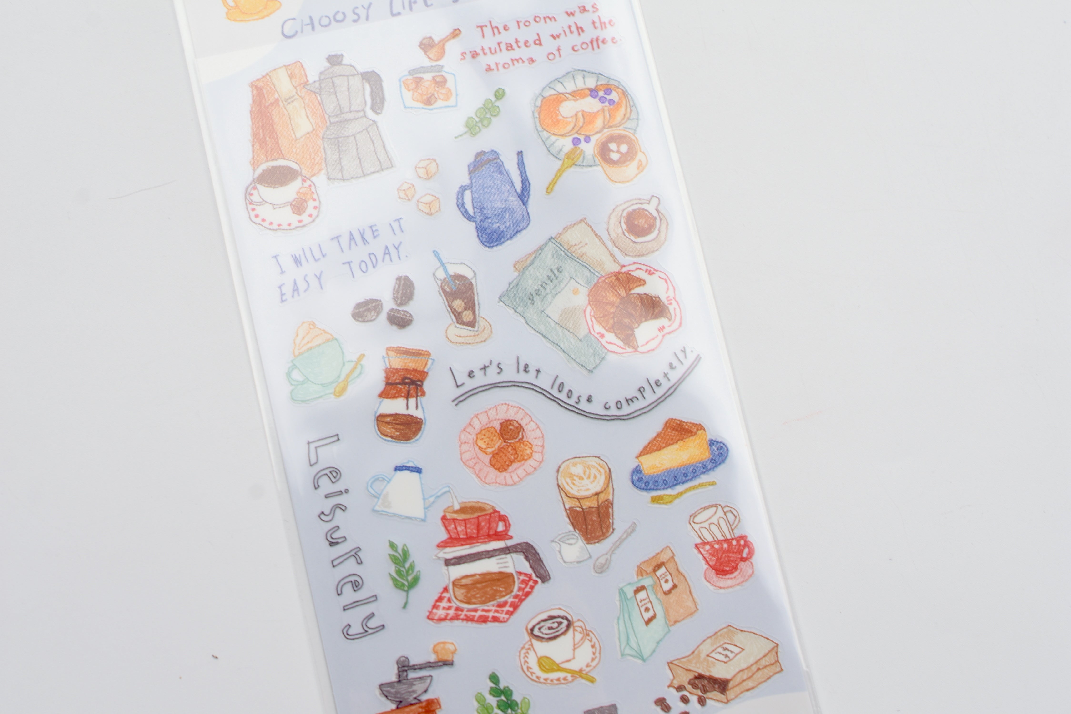 Mind Wave Choosy Life Sticker - Coffee Break