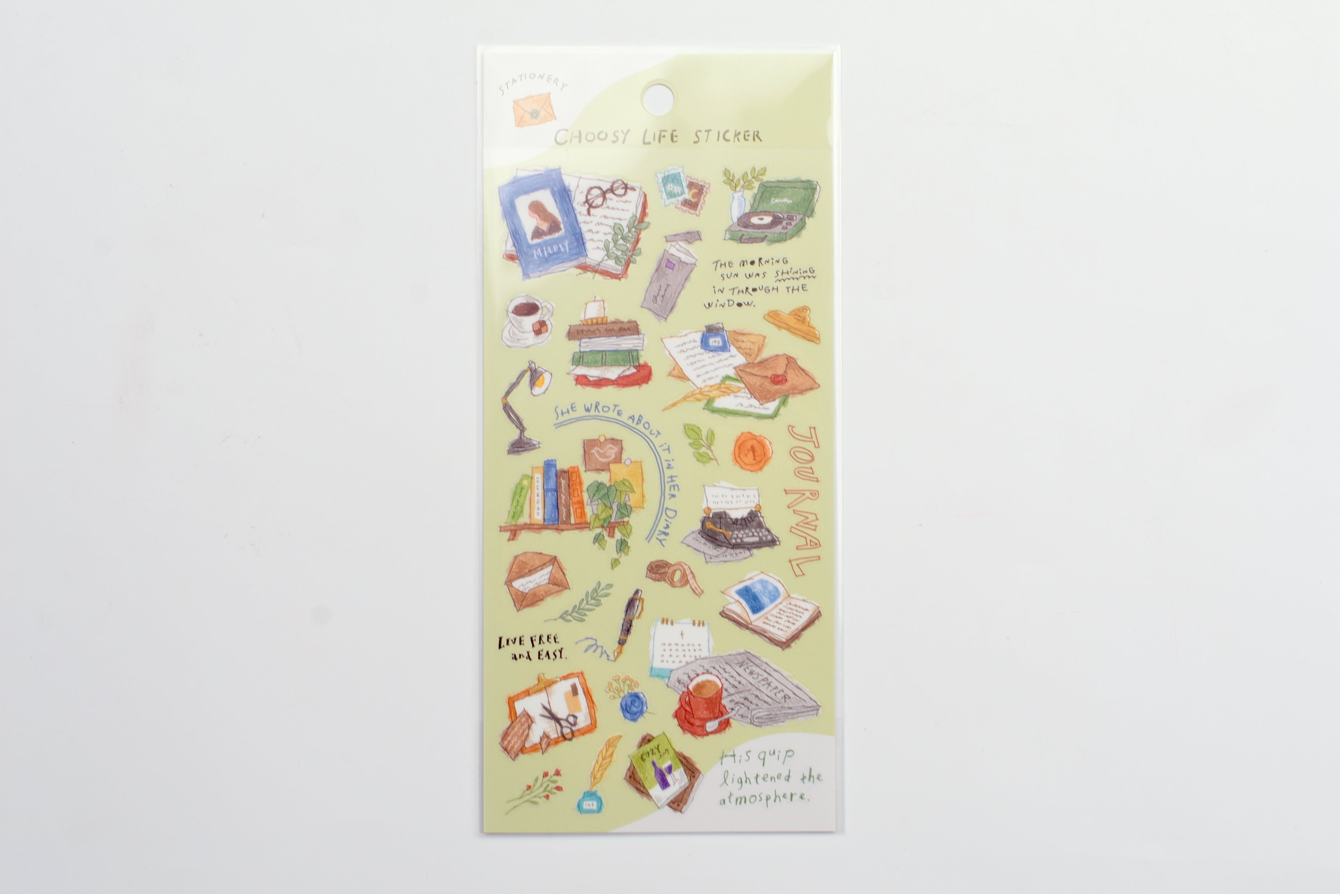 Mind Wave Choosy Life Sticker - Stationery