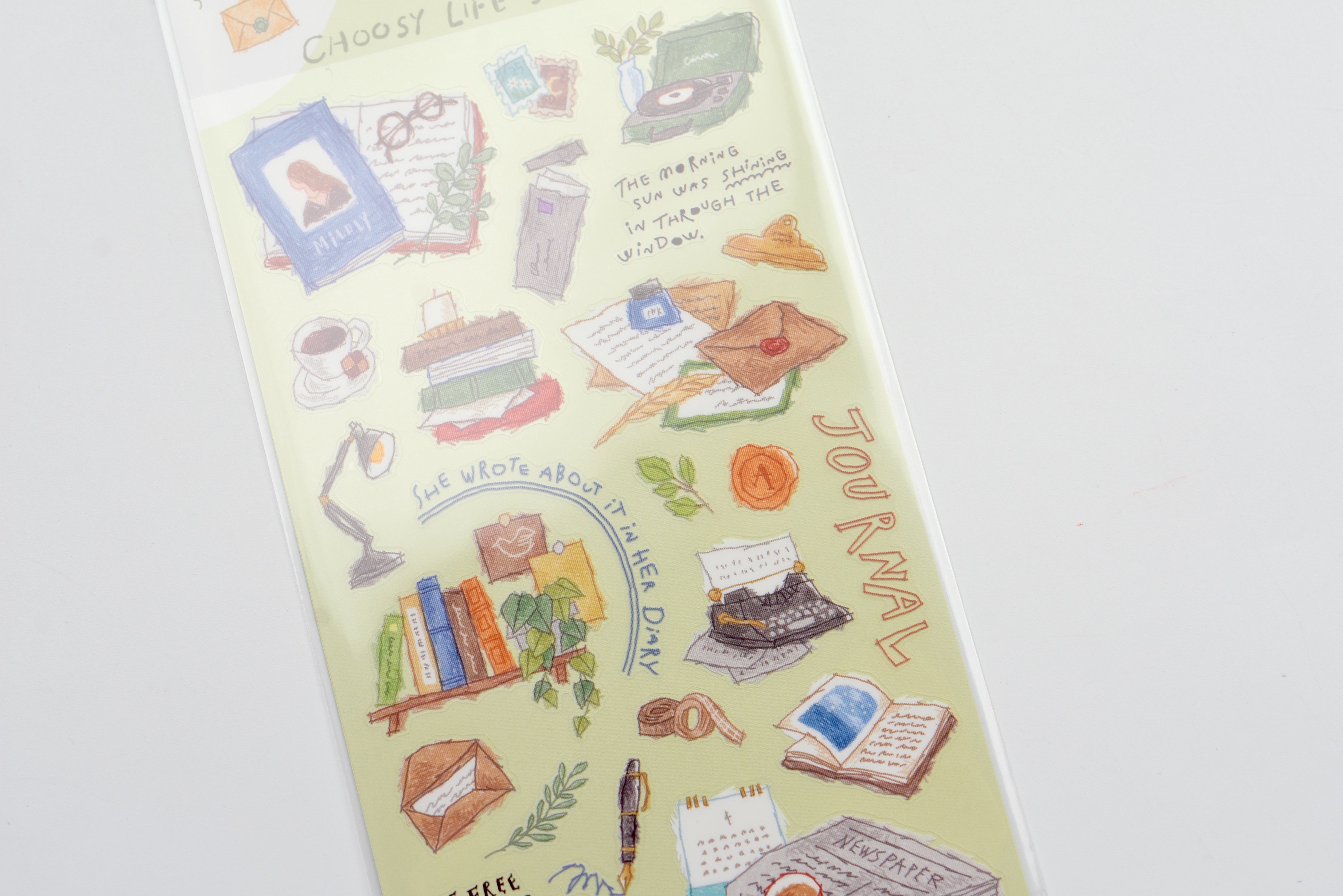 Mind Wave Choosy Life Sticker - Stationery