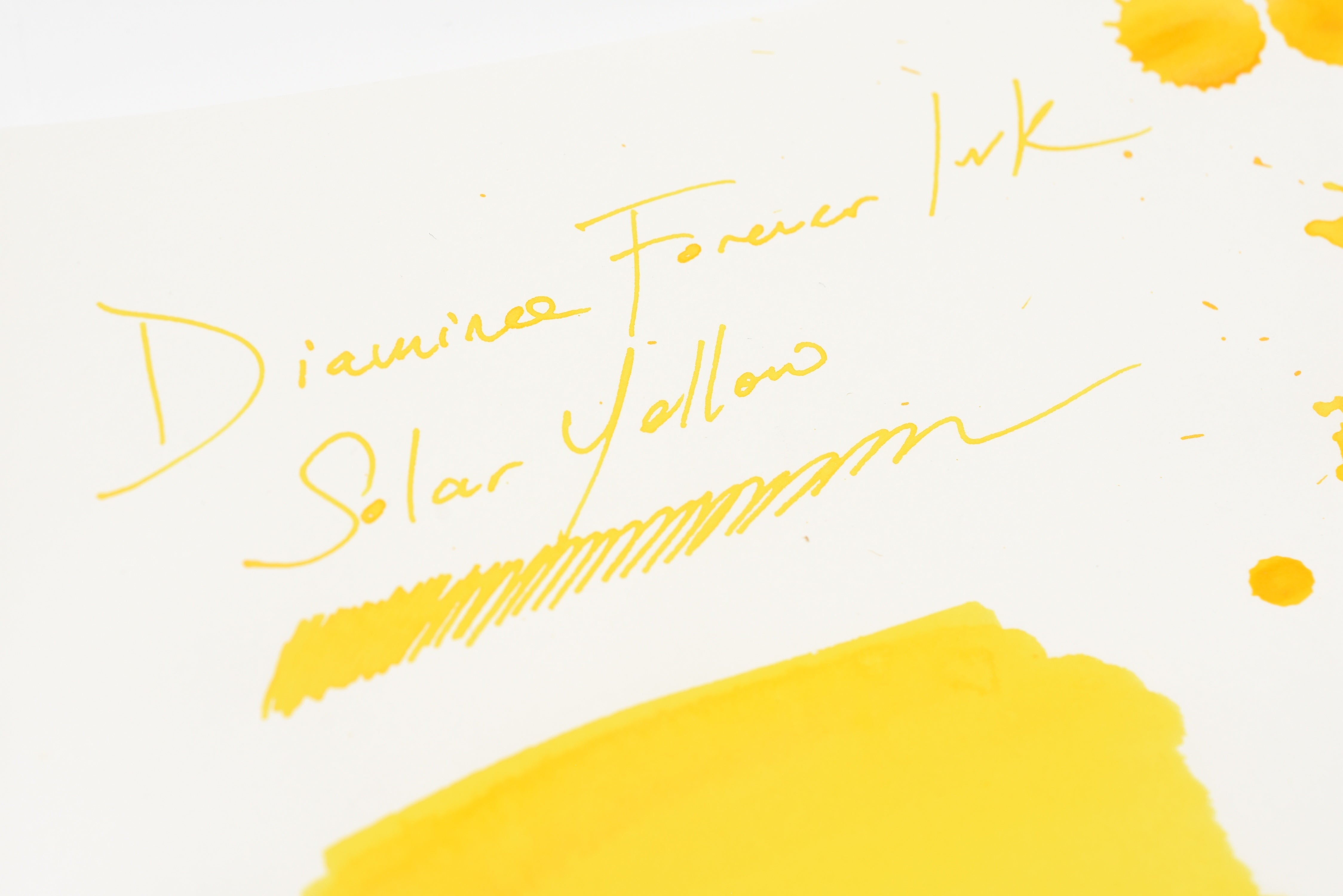 Diamine Forever Inks - Solar Yellow - 50mL