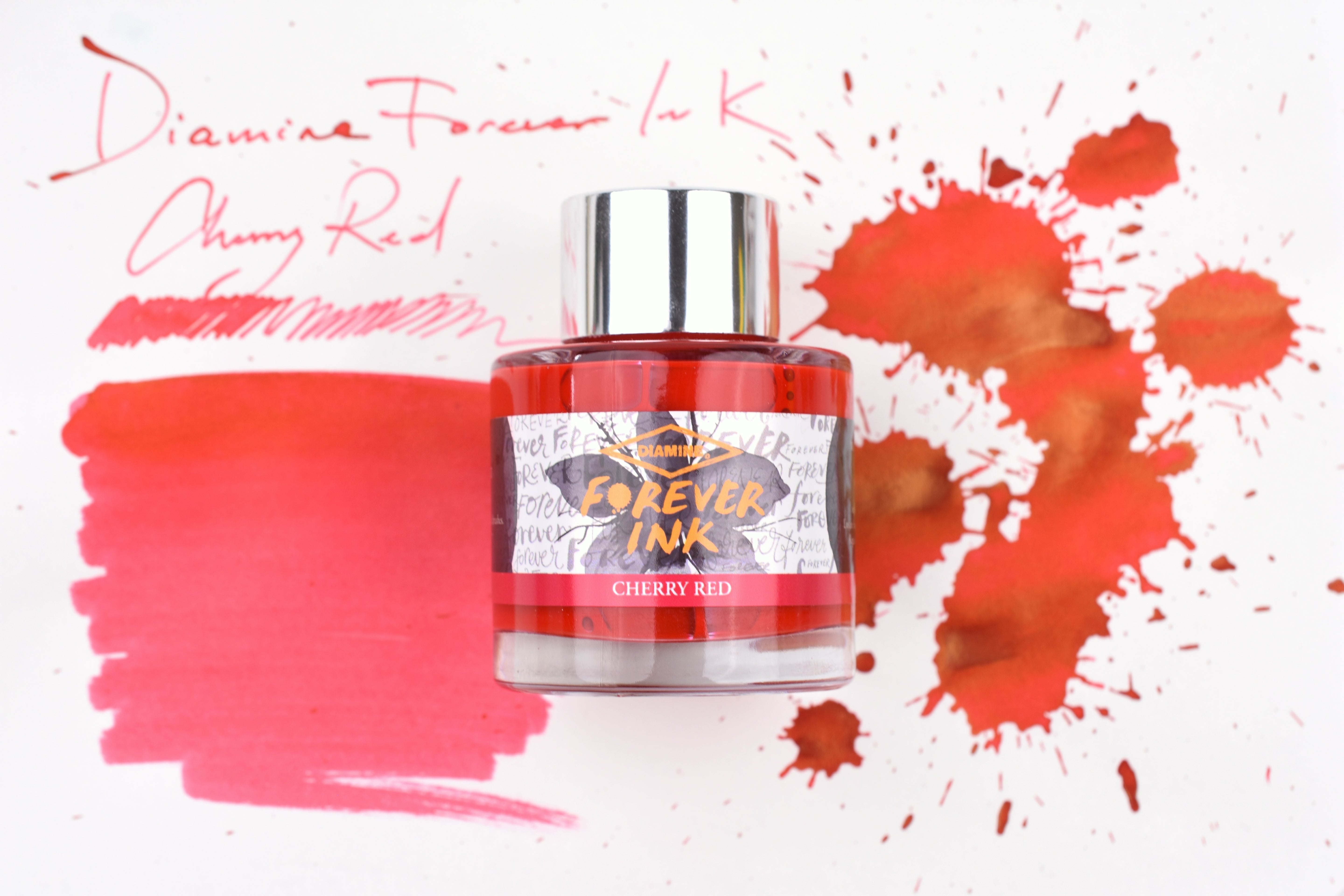 Diamine Forever Inks - Cherry Red - 50mL