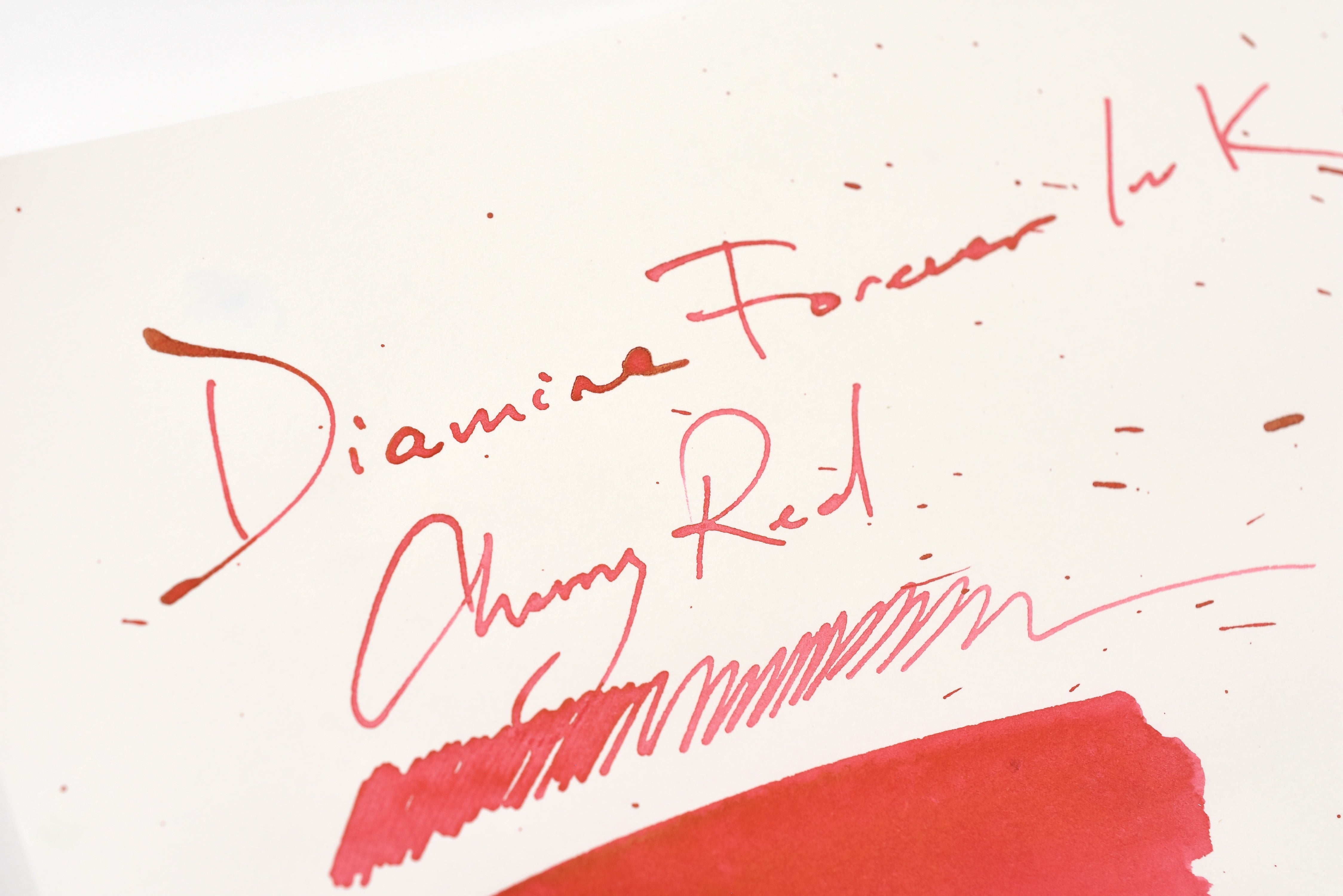 Diamine Forever Inks - Cherry Red - 50mL