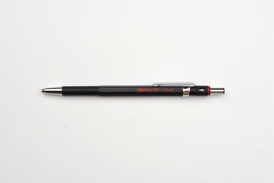 rOtring 300 Mechanical Pencil Lead Holder - 2.0mm - Black