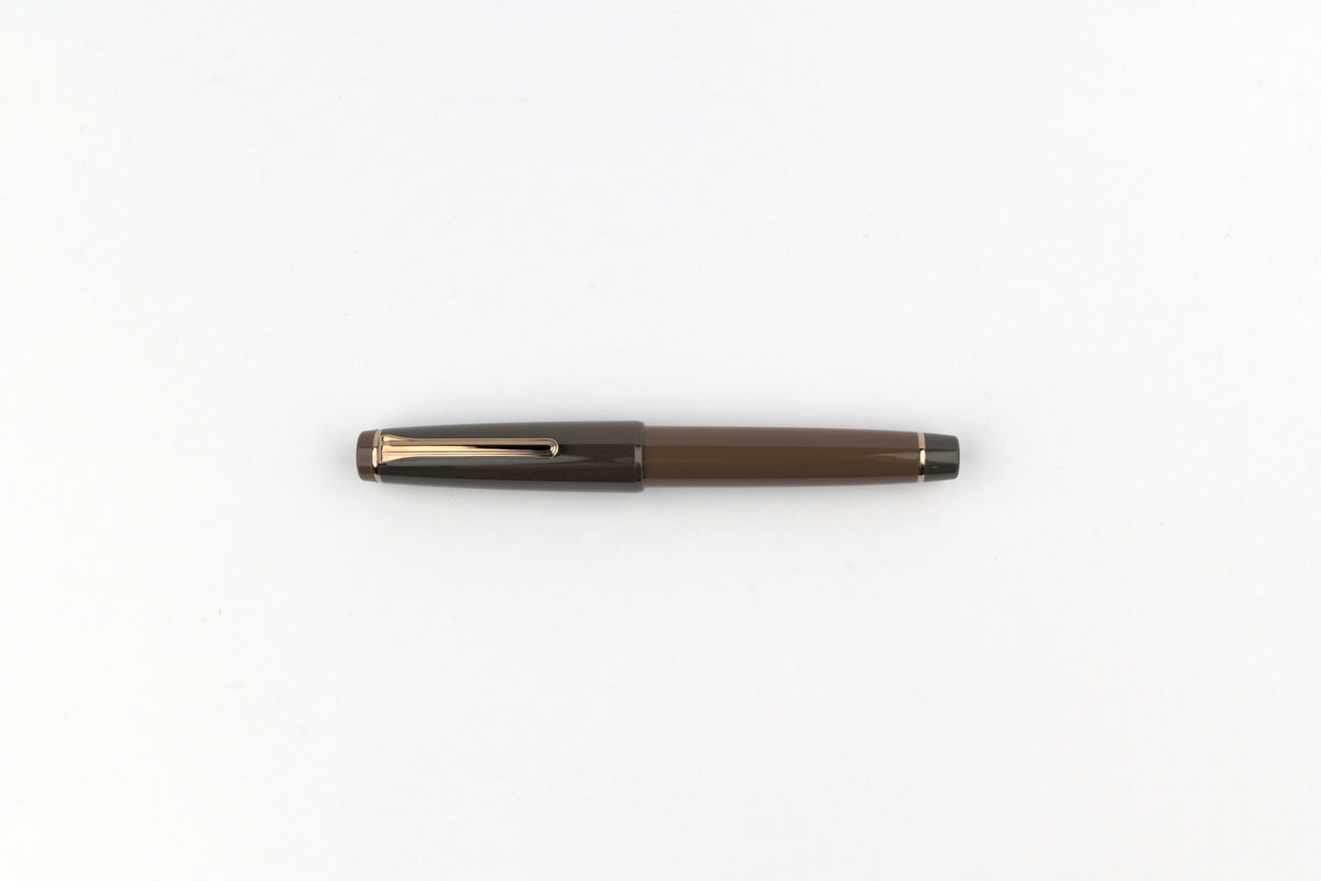 Nagasawa Original Fountain Pen - Chocolate Series - Bitter Chocolate