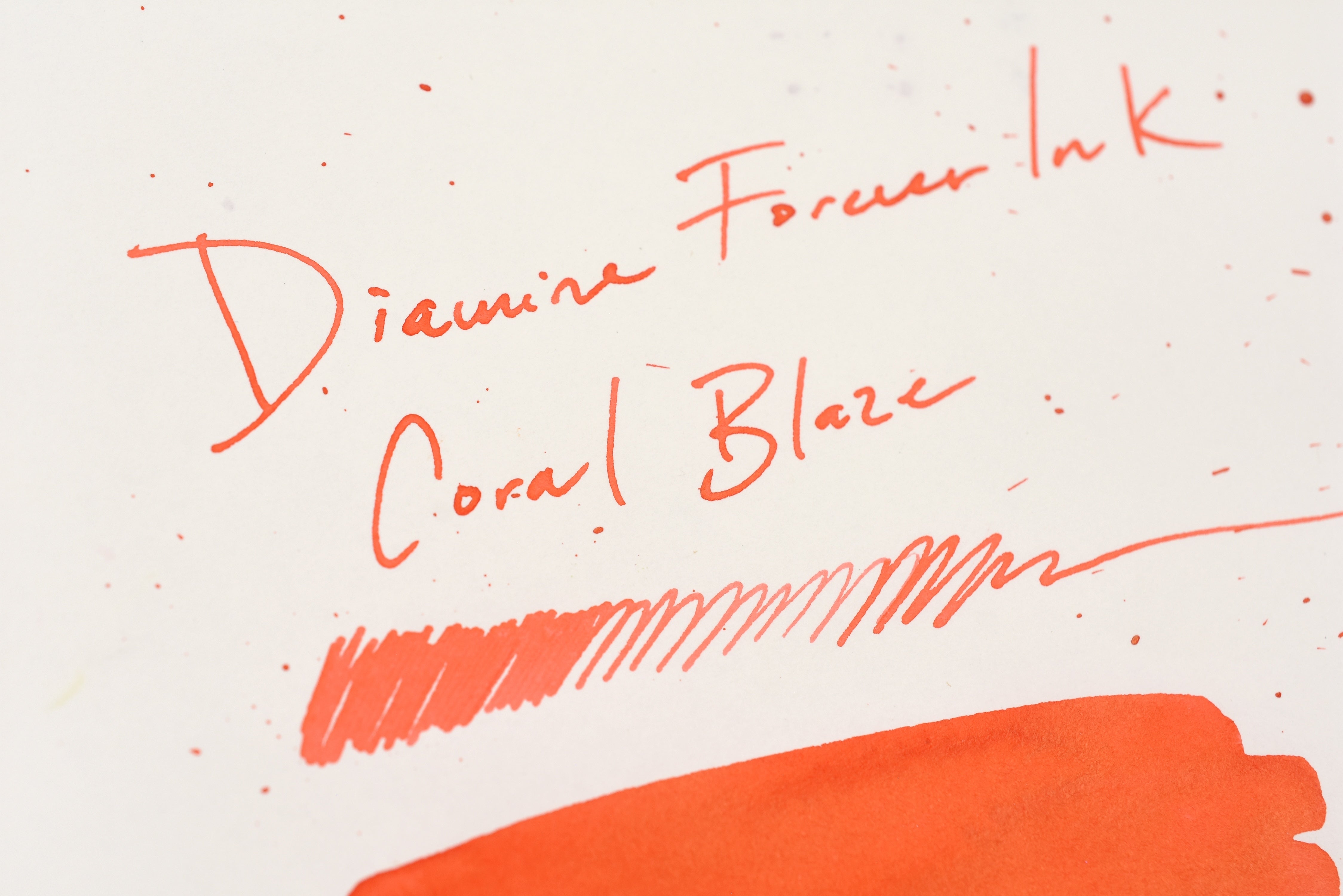 Diamine Forever Inks - Coral Blaze - 50mL
