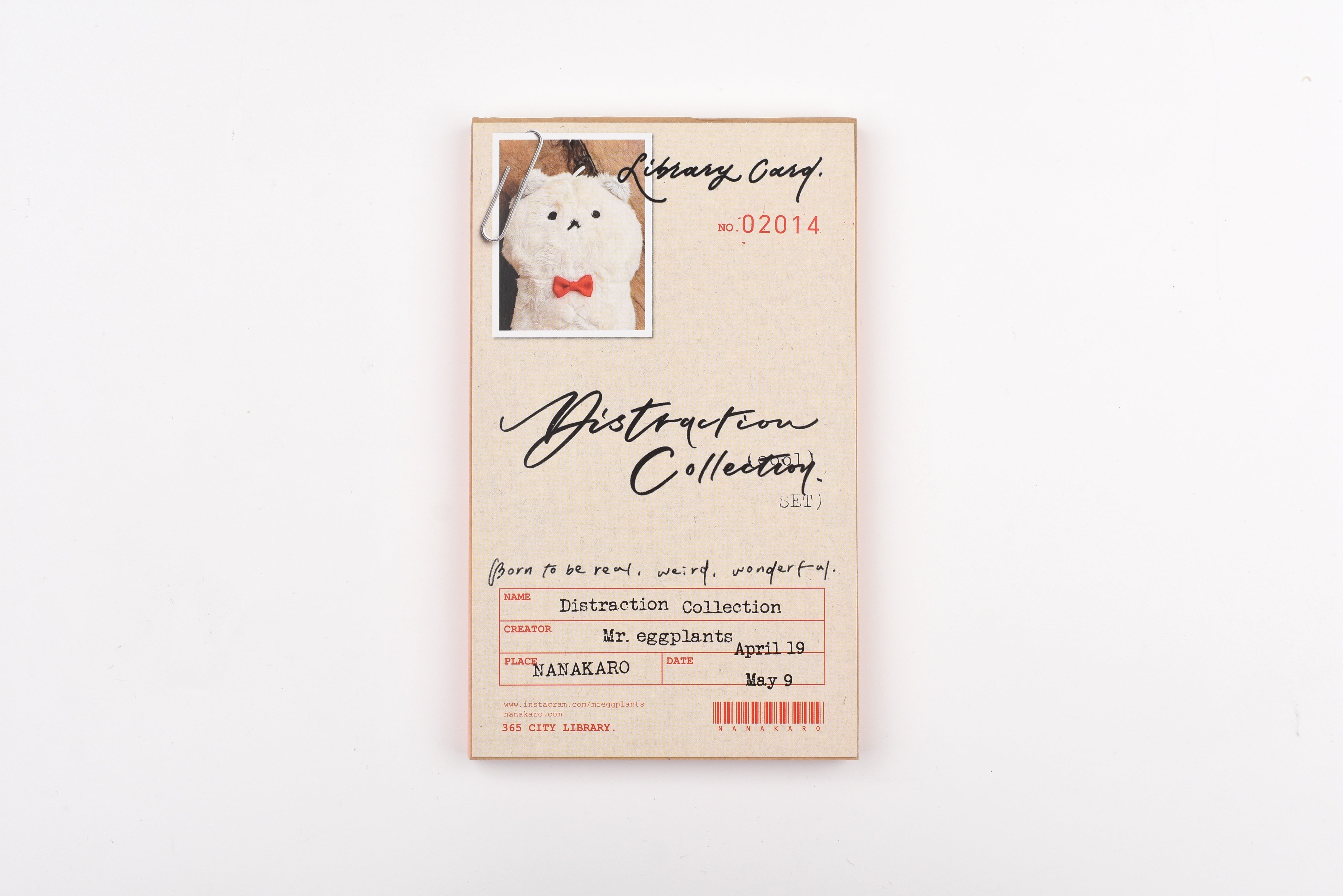 Mr. Eggplants Notepad - Distraction Collection