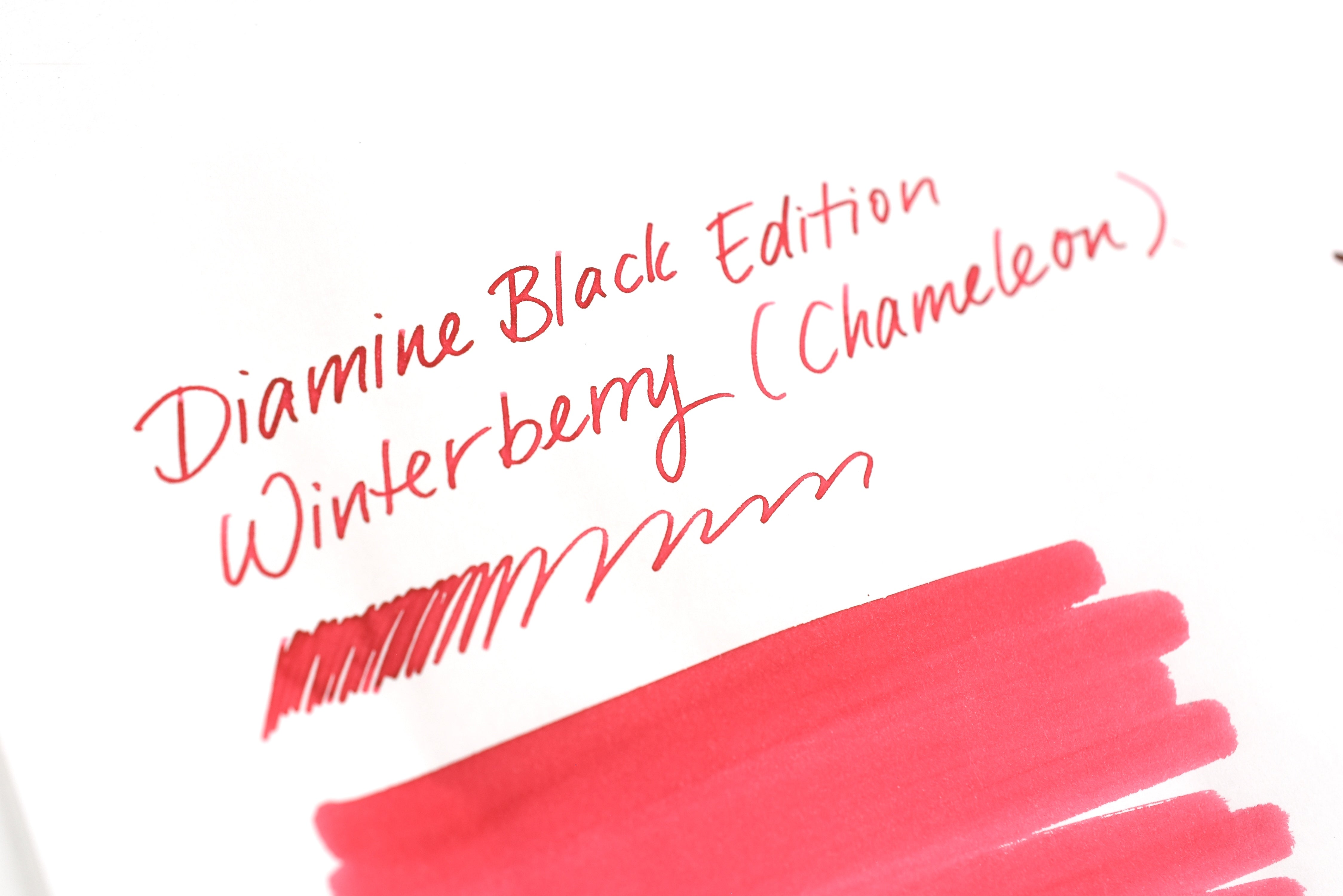 Diamine Black Edition - Chameleon - Winterberry
