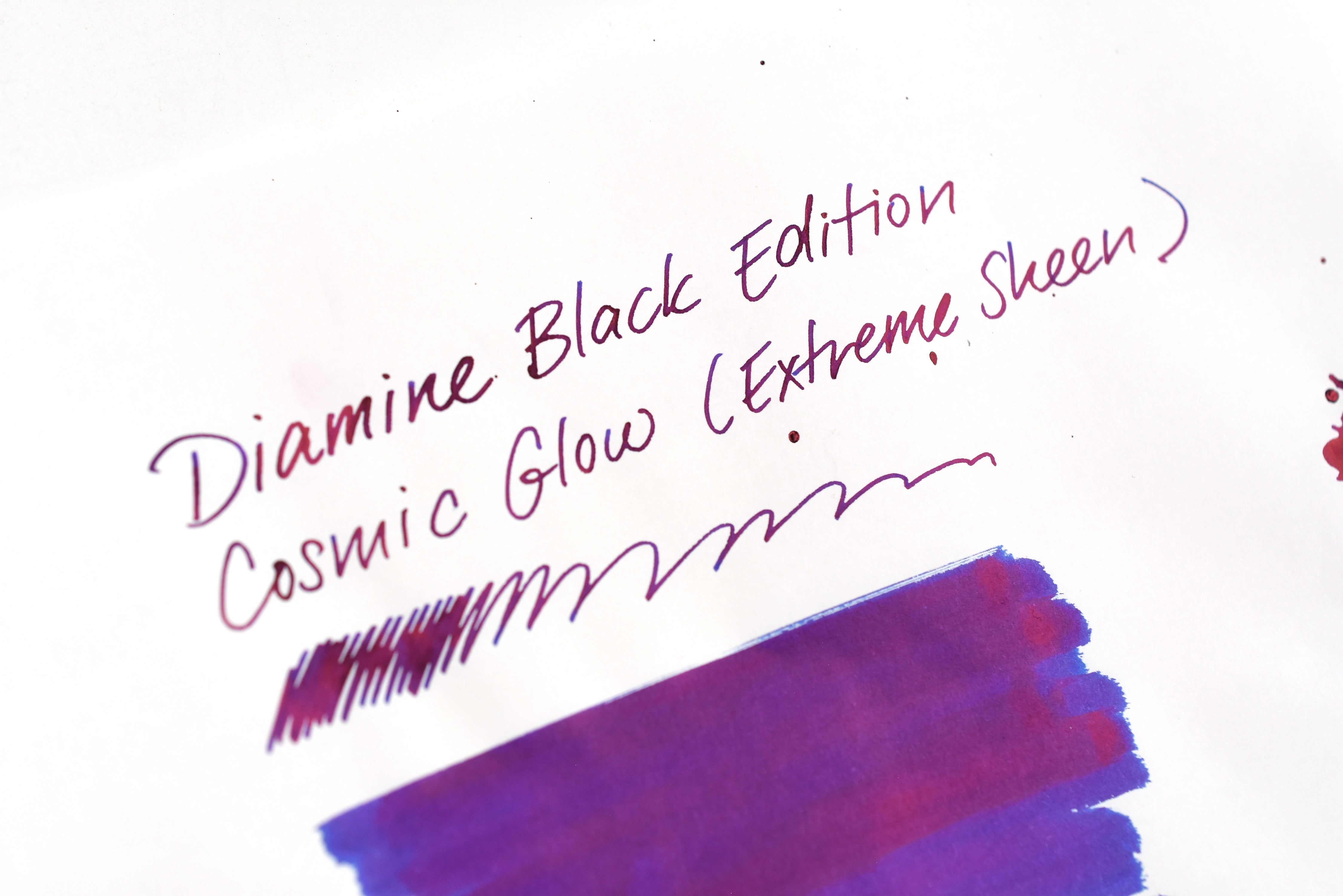 Diamine Black Edition - Extreme Sheen - Cosmic Glow