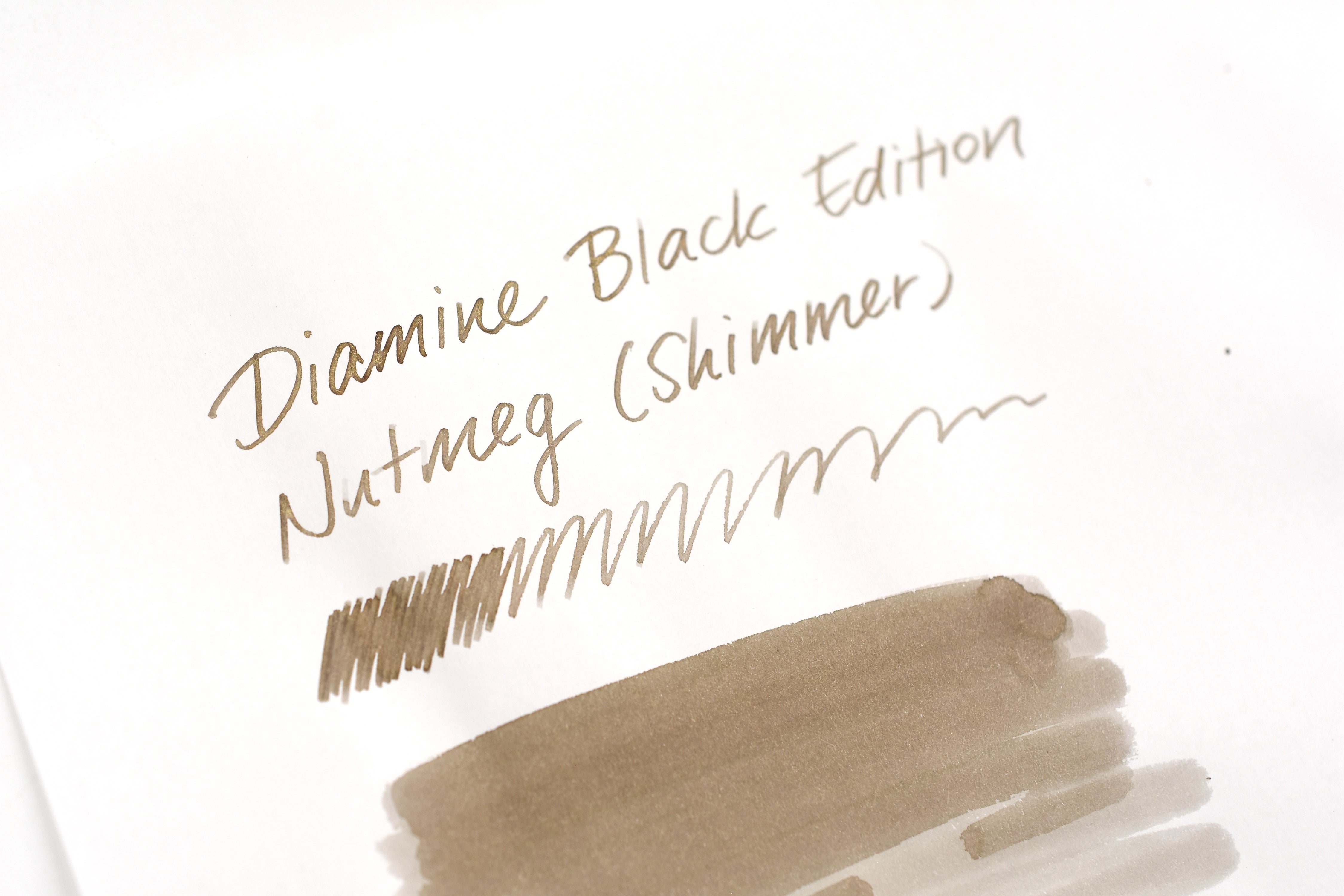 Diamine Black Edition - Shimmer - Nutmeg