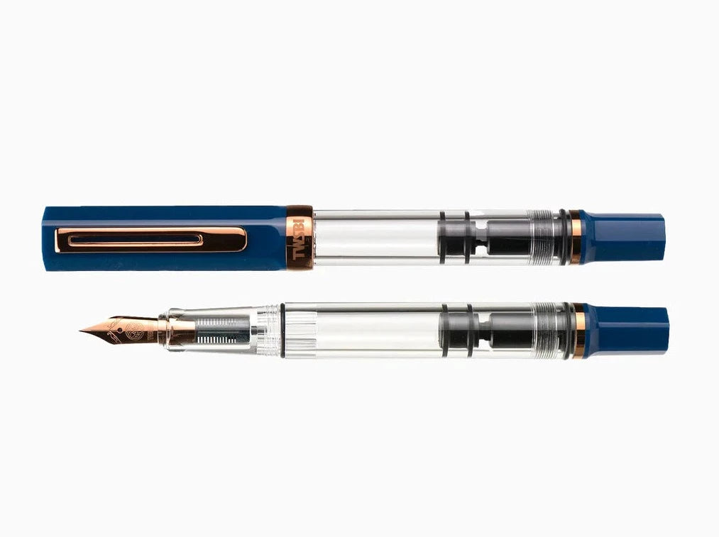 TWSBI ECO Fountain Pen - Indigo Blue Bronze Trim