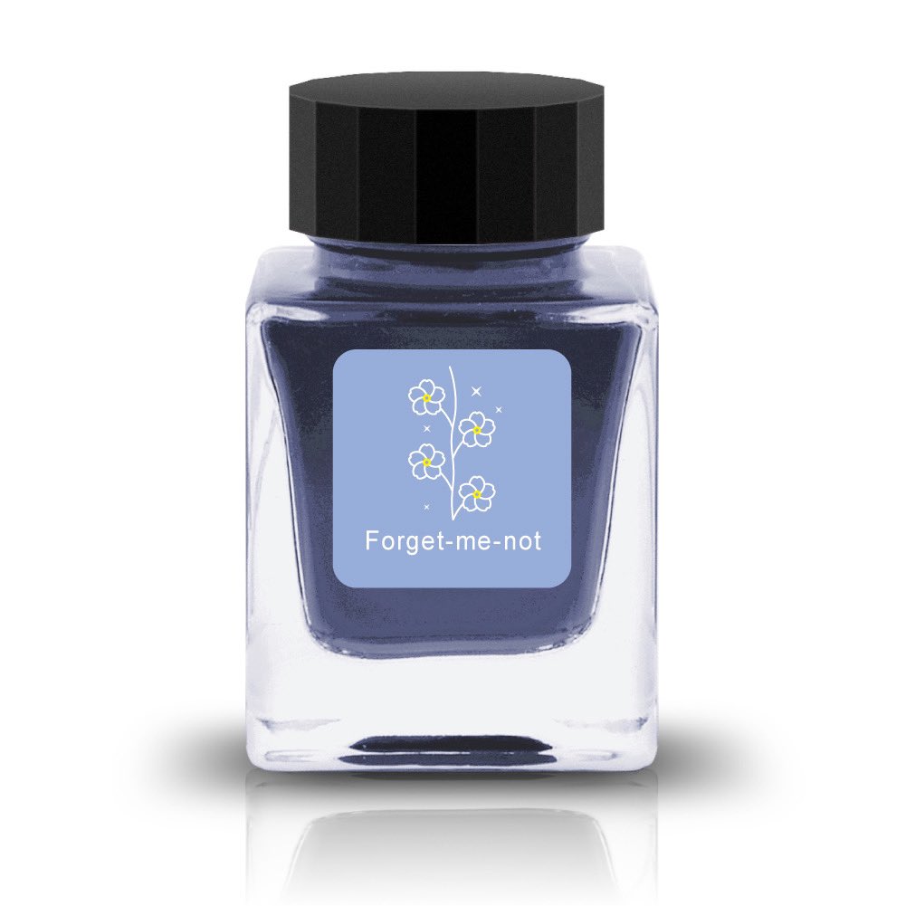Tono & Lims Ink Bottle - Flower Memories - Forget-me-not - 30ml