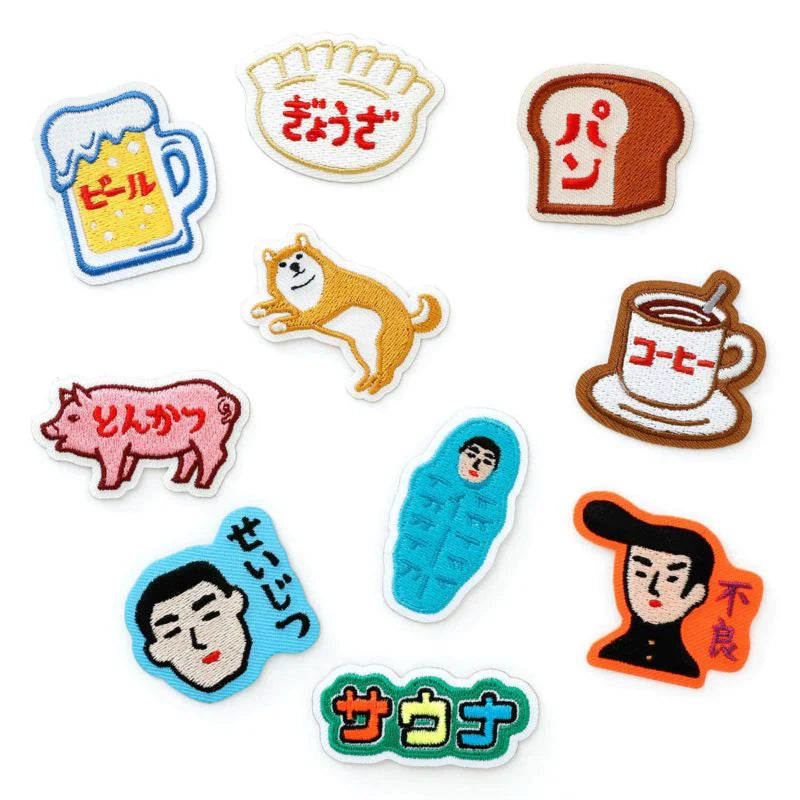 New Retro Patch Stickers