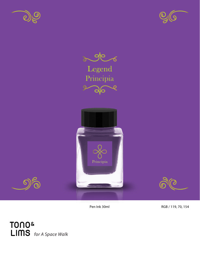 Tono & Lims Ink Bottle - Legend - Principia  - 30ml (Coming Soon)