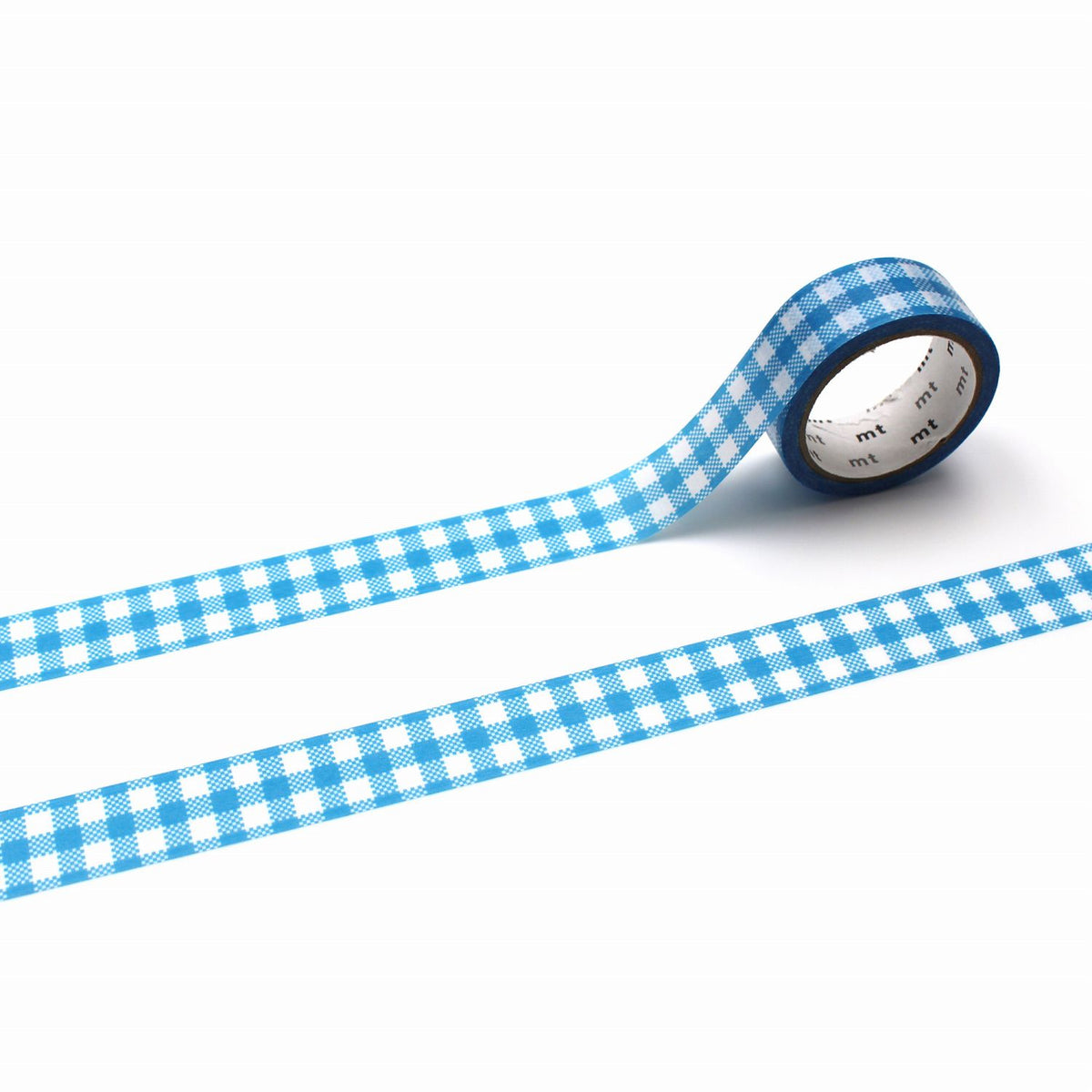 mt Washi Tape - Deco - Ichimatsu Gingham Check - Blue (Coming Soon)