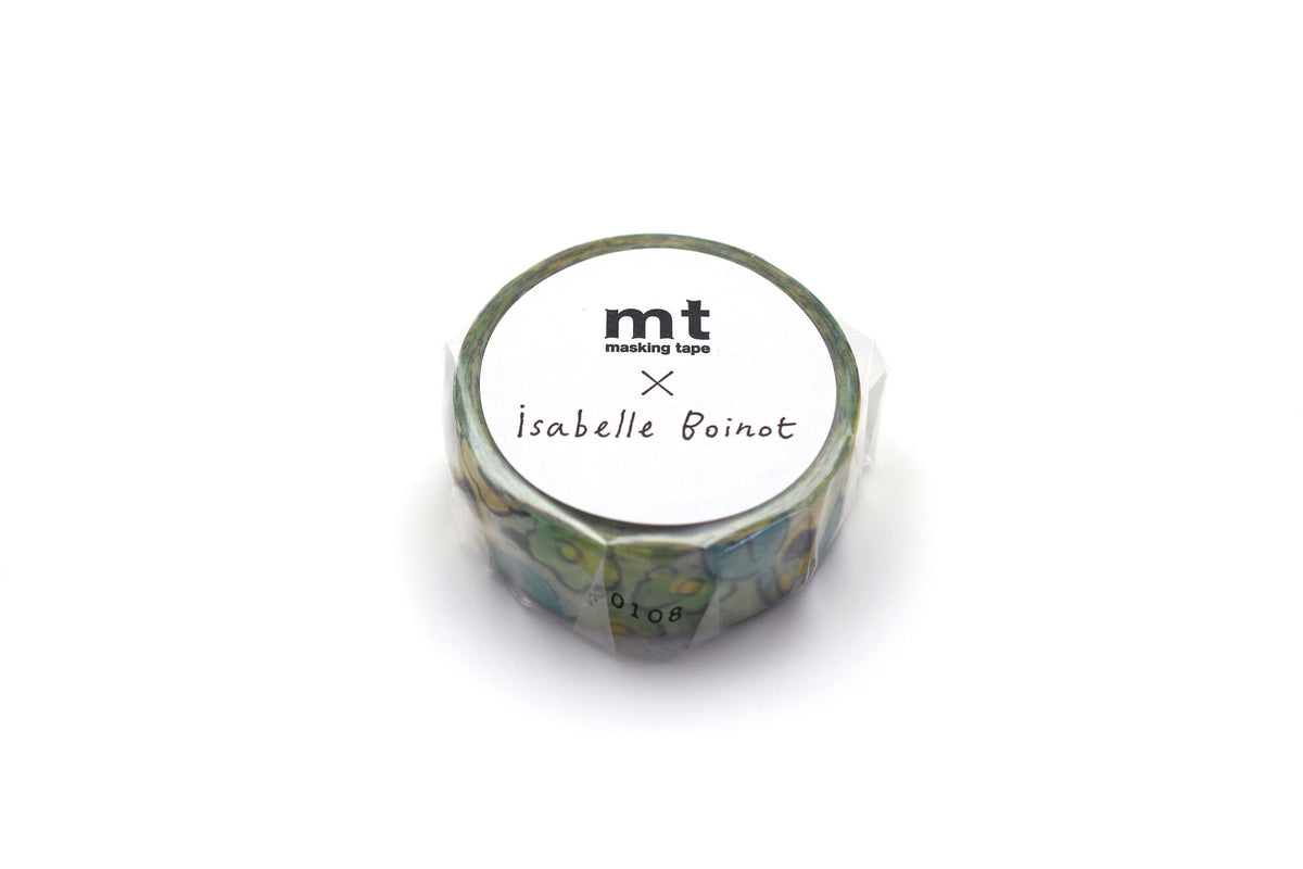 mt x Isabelle Boinot Washi Tape - Flower Patterns