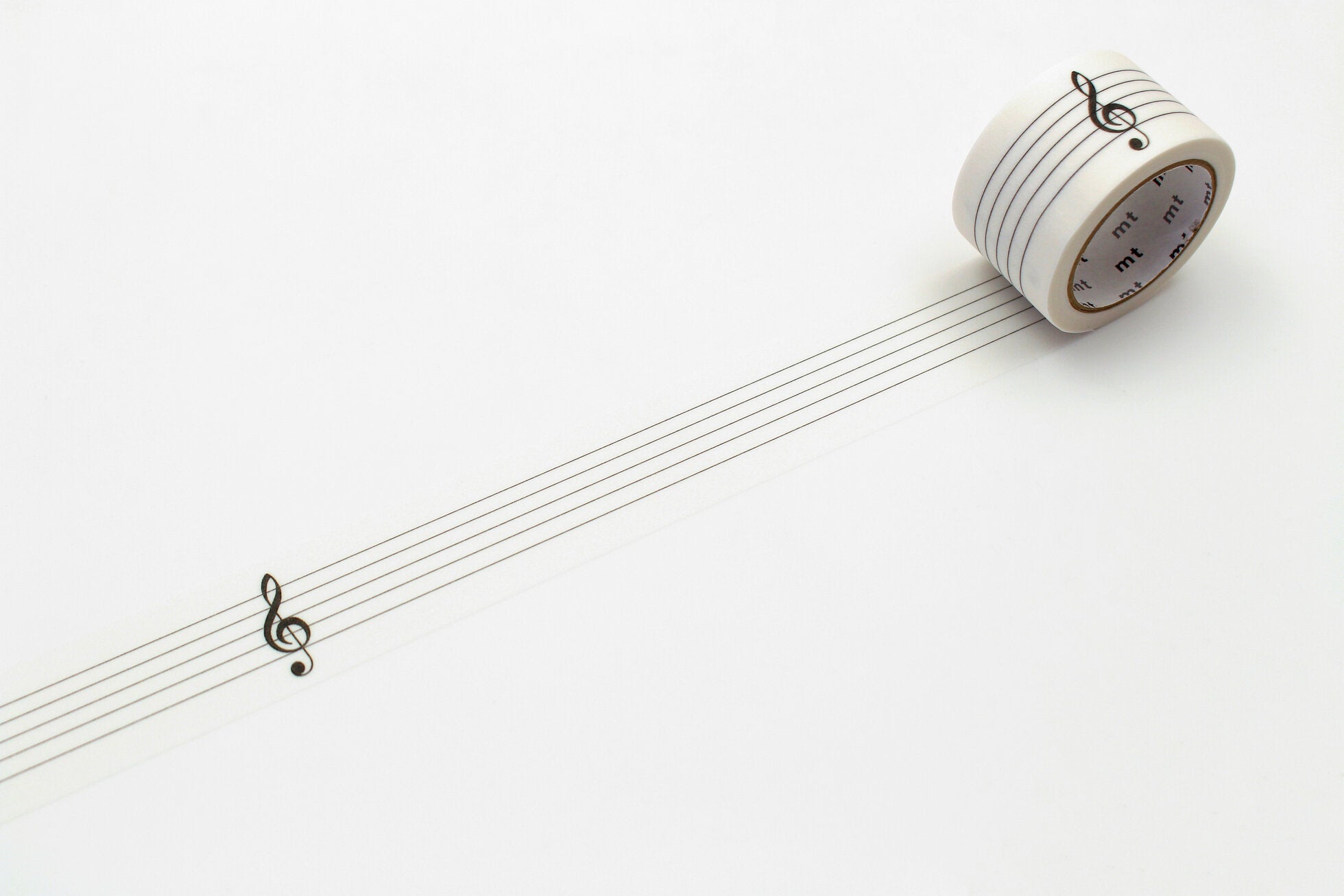 mt Washi Tape - fab - Musical Staff and Treble Clef