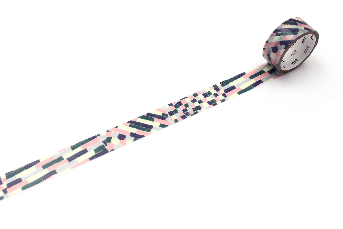 mt Washi Tape - minä perhonen - luminescent light collage