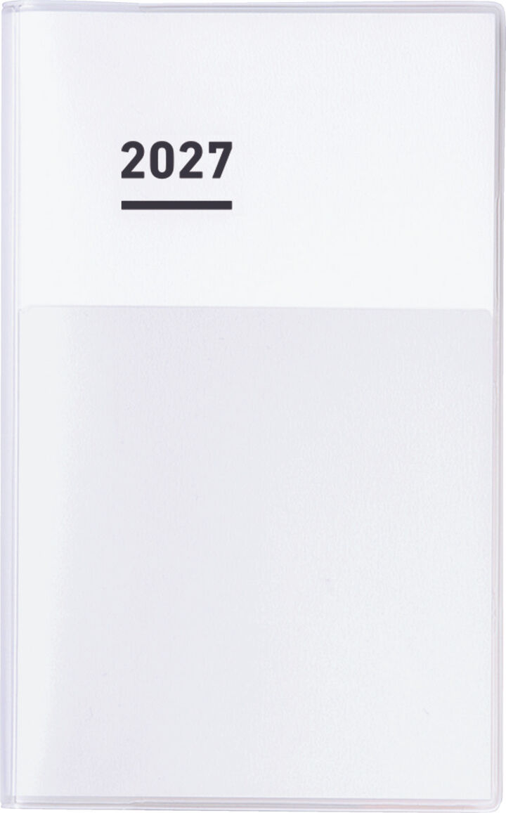 Kokuyo JIBUN TECHO 2027 - Standard Diary - B6 Slim Mini