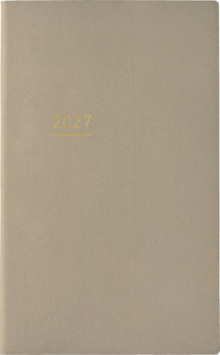 Kokuyo JIBUN TECHO Lite 2027 - Diary - B6 Slim Mini