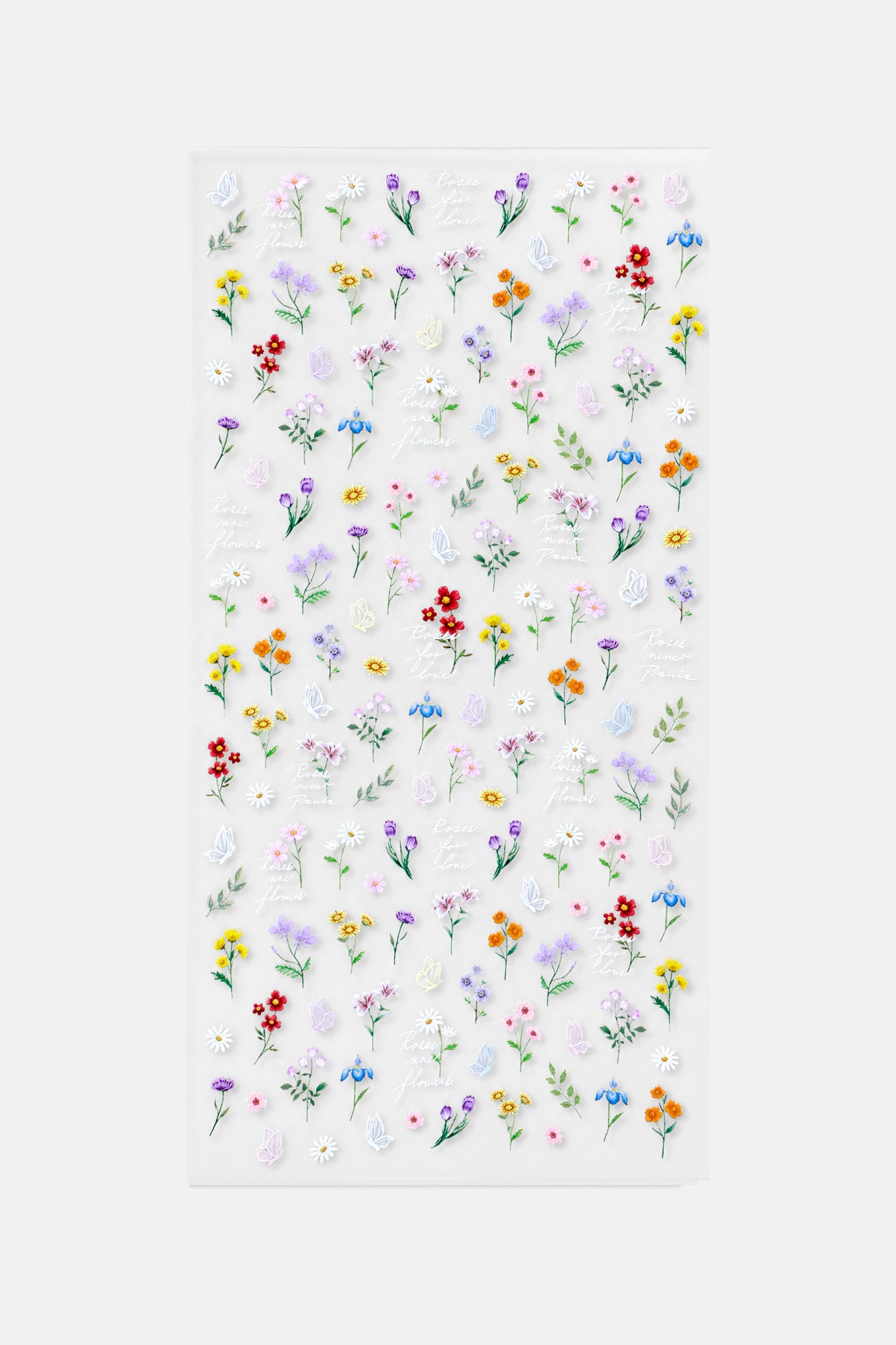 Yoseka x Never Always DIY Pen Stickers - Wildflower Reverie (Pre-Order Only. Ships Mid-July)