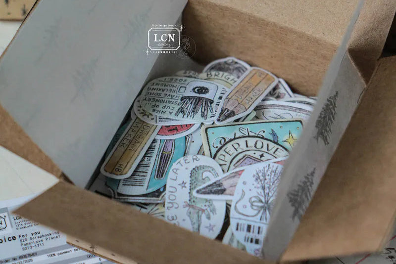 LCN Sticker club: A box full of joy sticker set