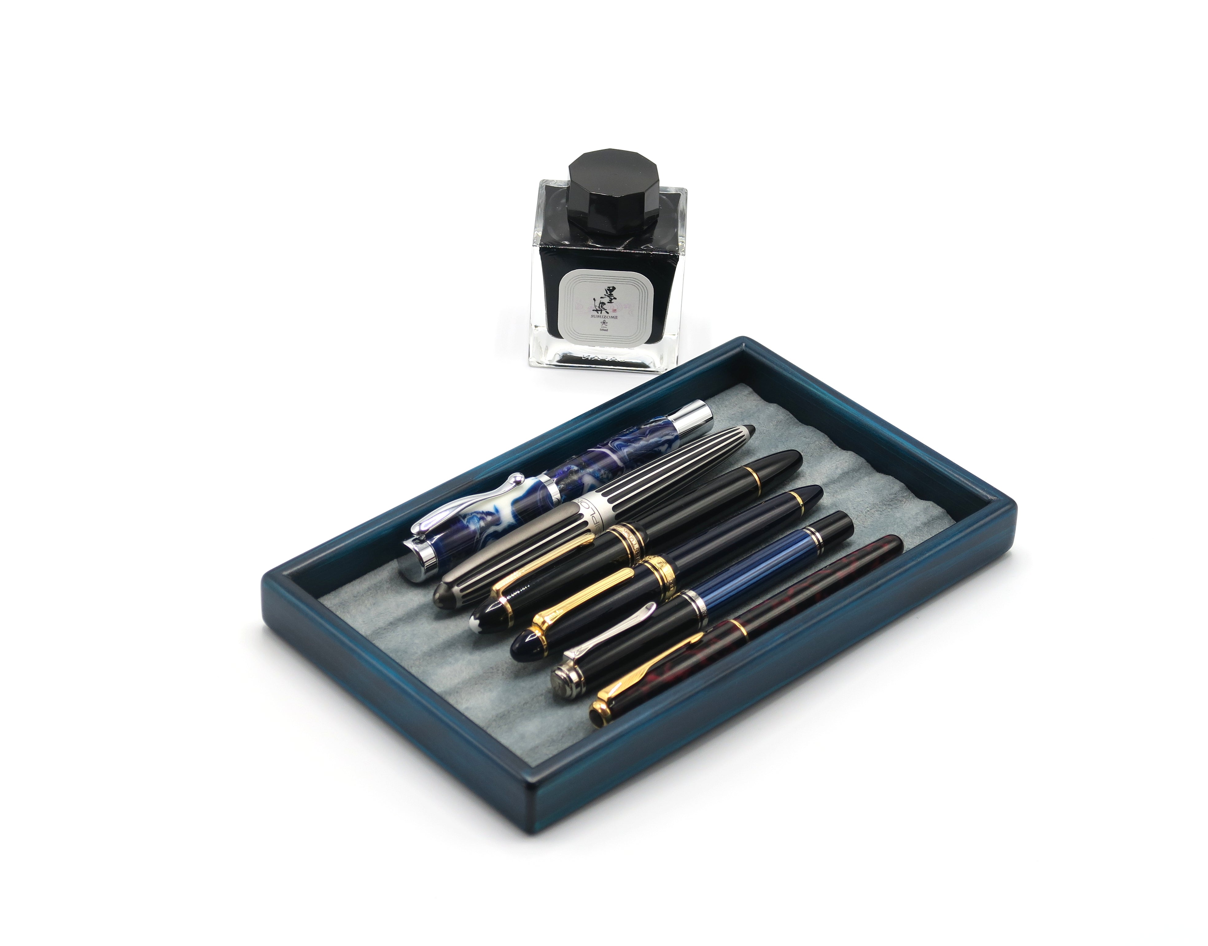 STAs Pen Tray - Hinoki Blue - 6 Pens