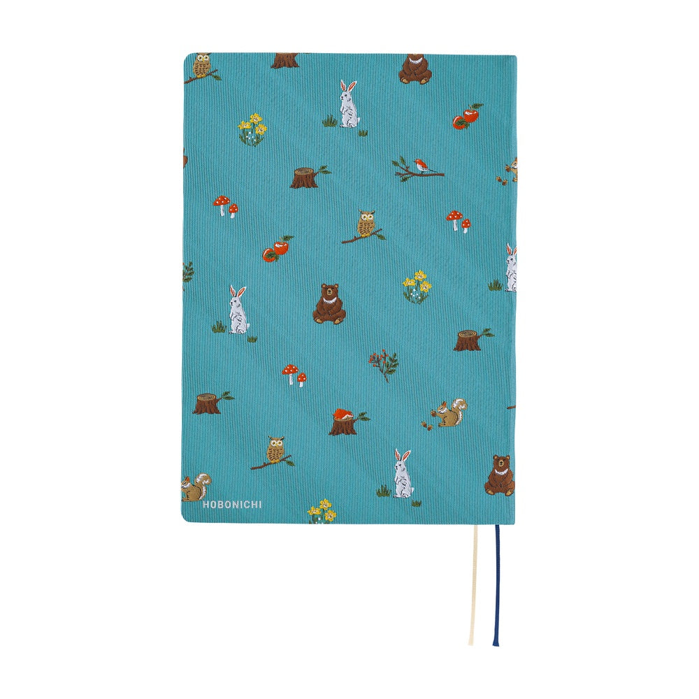Hobonichi Techo HON 2026 - A5 - Bow & Tie: In the Forest - English
