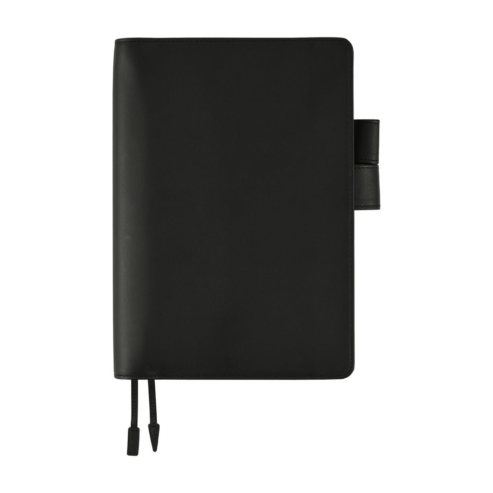 Hobonichi Techo Cousin Cover 2026 - Leather: TS Basic - Black - A5