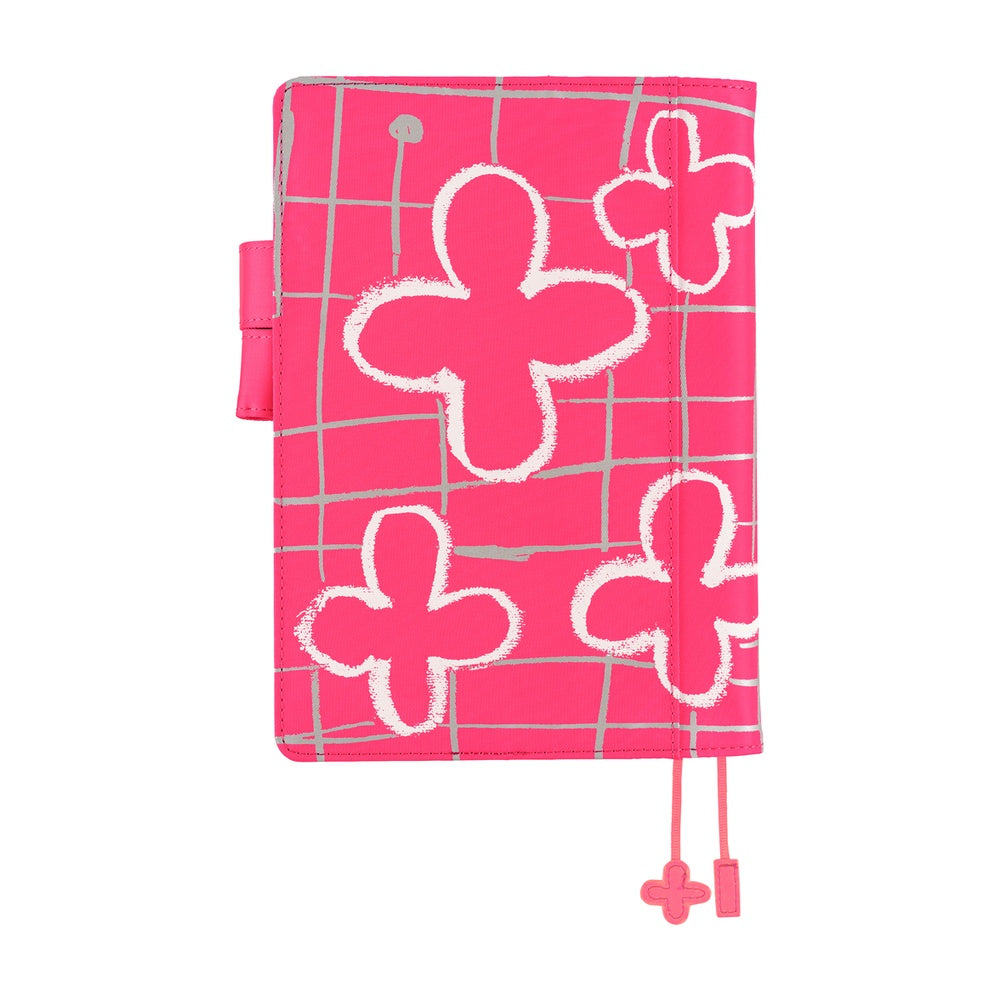 Hobonichi Techo Cousin Cover 2026 - Makoto Matsubayashi: Pink Flowers - A5
