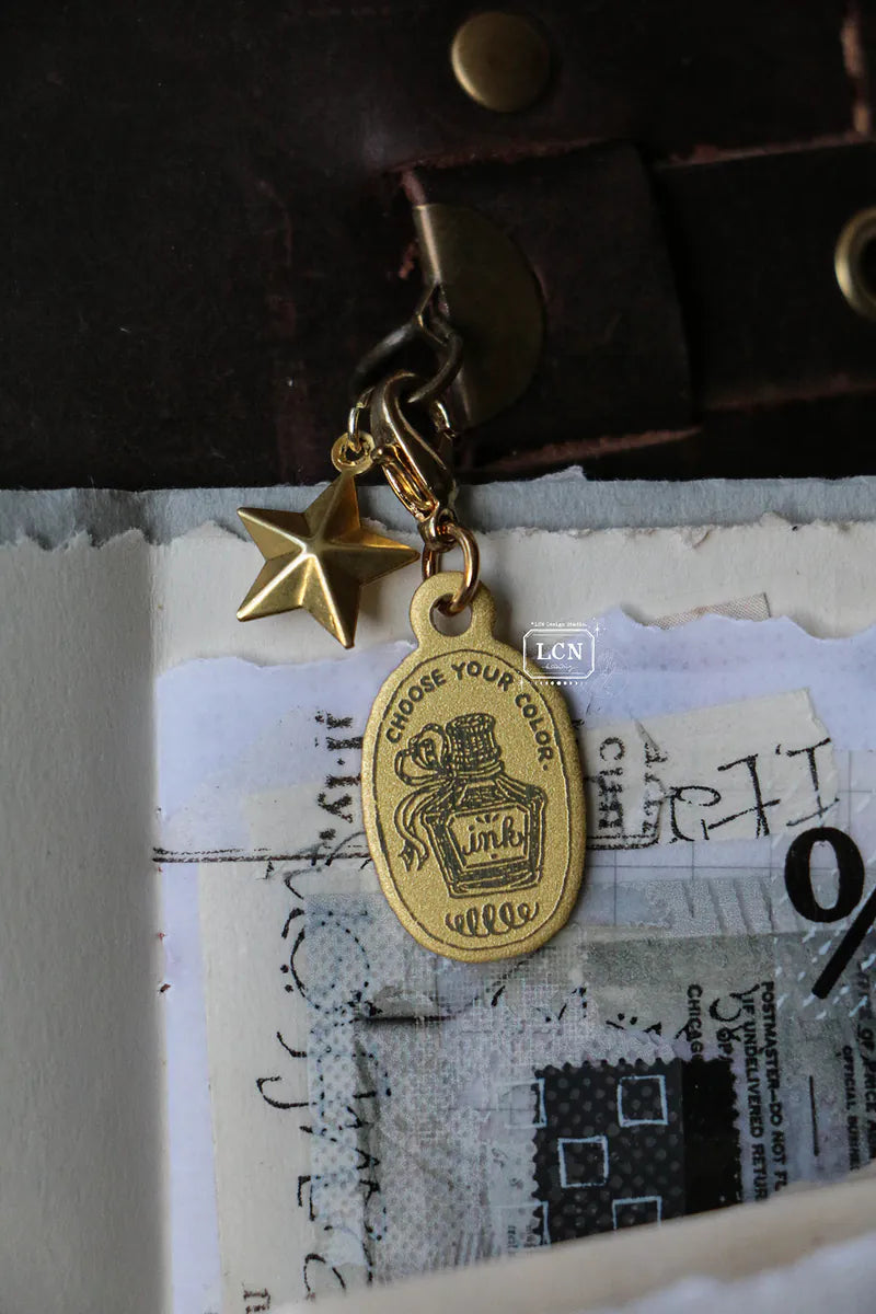 LCN Brass Charm - Choose Your Color