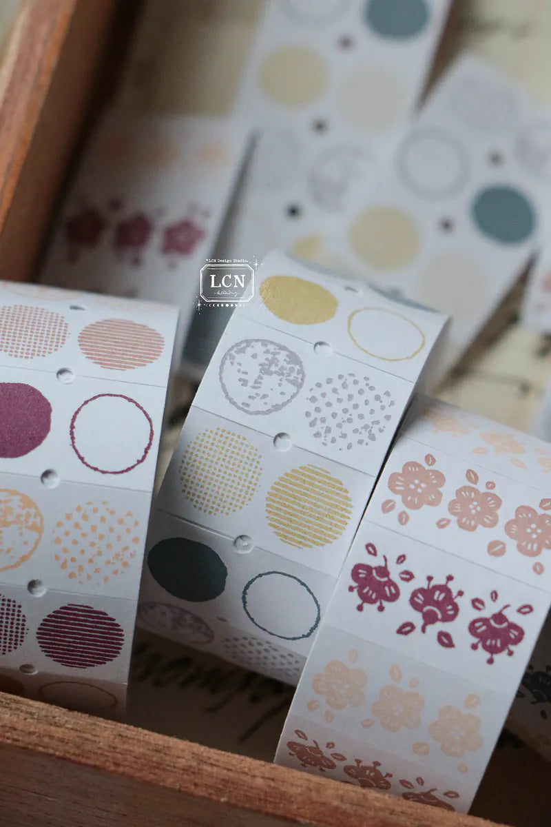 LCN Label Sticker Rolls - Circle