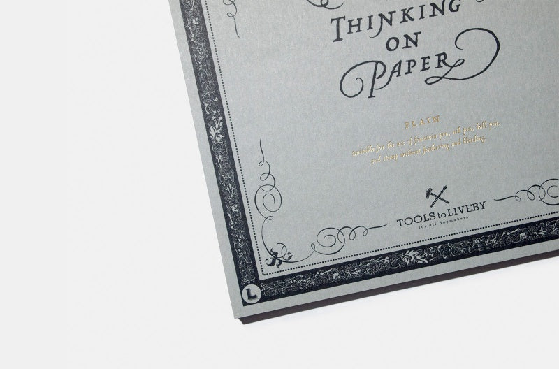 Tools to Liveby Calligraphy Practice Notebook - Plain