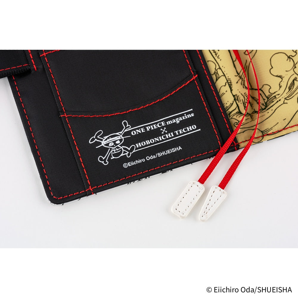 Hobonichi Original Cover 2026 - ONE PIECE magazine: Straw Hat Luffy (Black) - A6 - English
