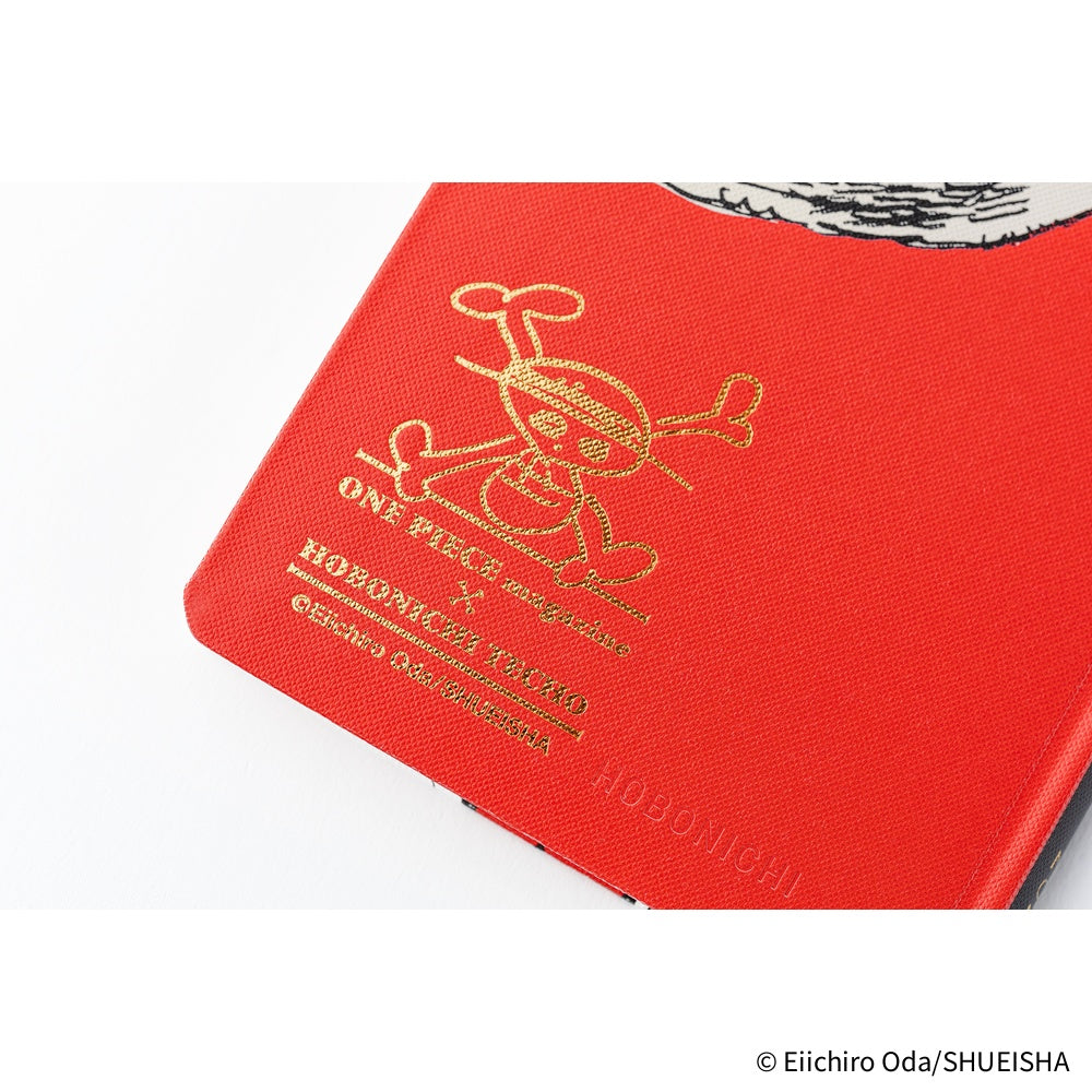 Hobonichi Techo Weeks 2026 - ONE PIECE magazine: Straw Hat Luffy - Red - April Start