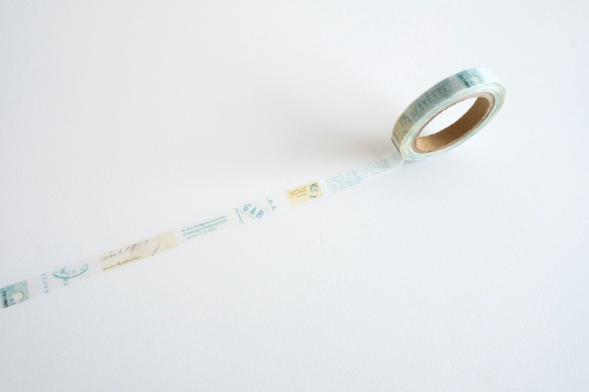 Yohaku Washi Tape - 7mm - Shirakabamonori