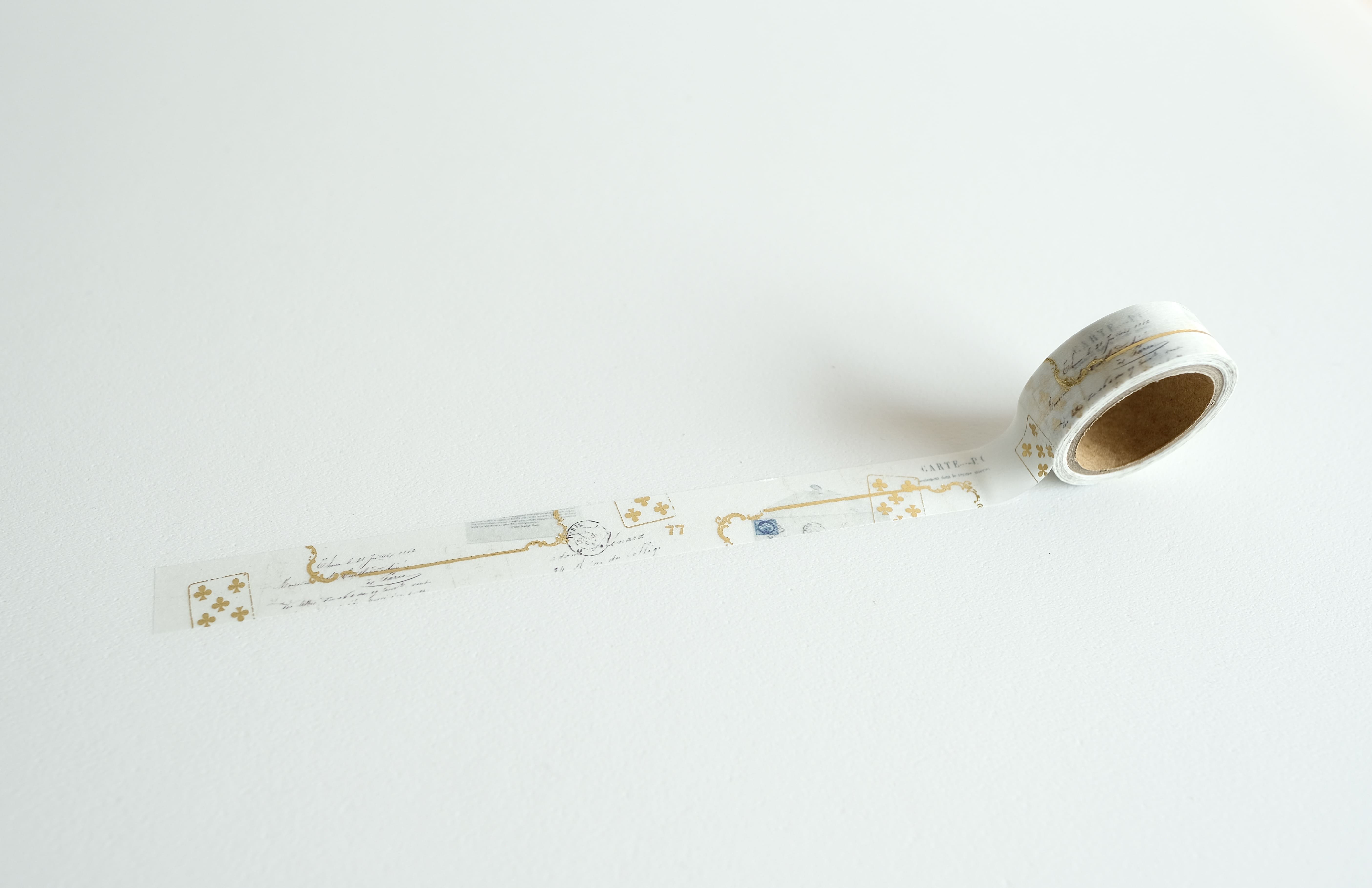 Yohaku Washi Tape - Foil-stamped Masking Tape - Aria