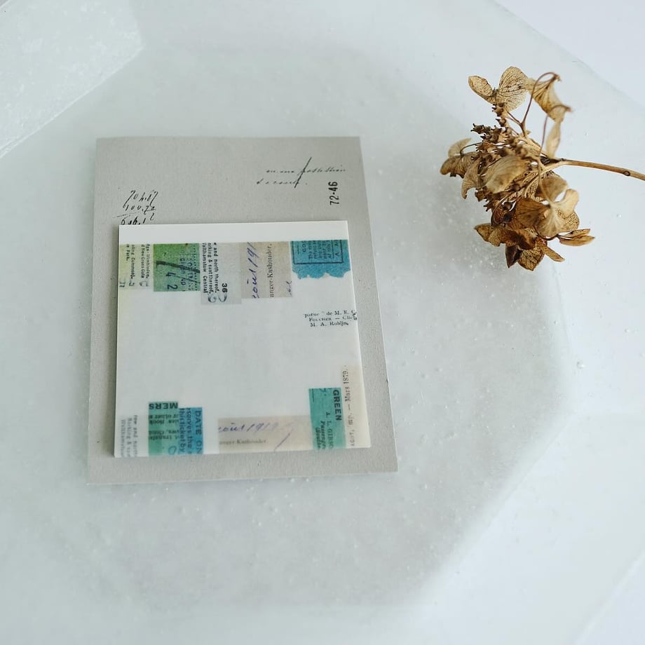 Yohaku Tracing Sticky Notes - Monologue