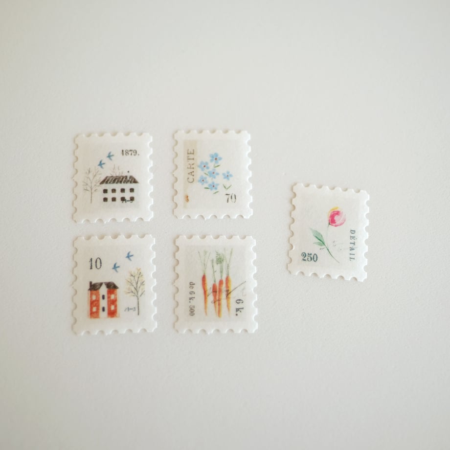 Yohaku Flake Sticker - Letter