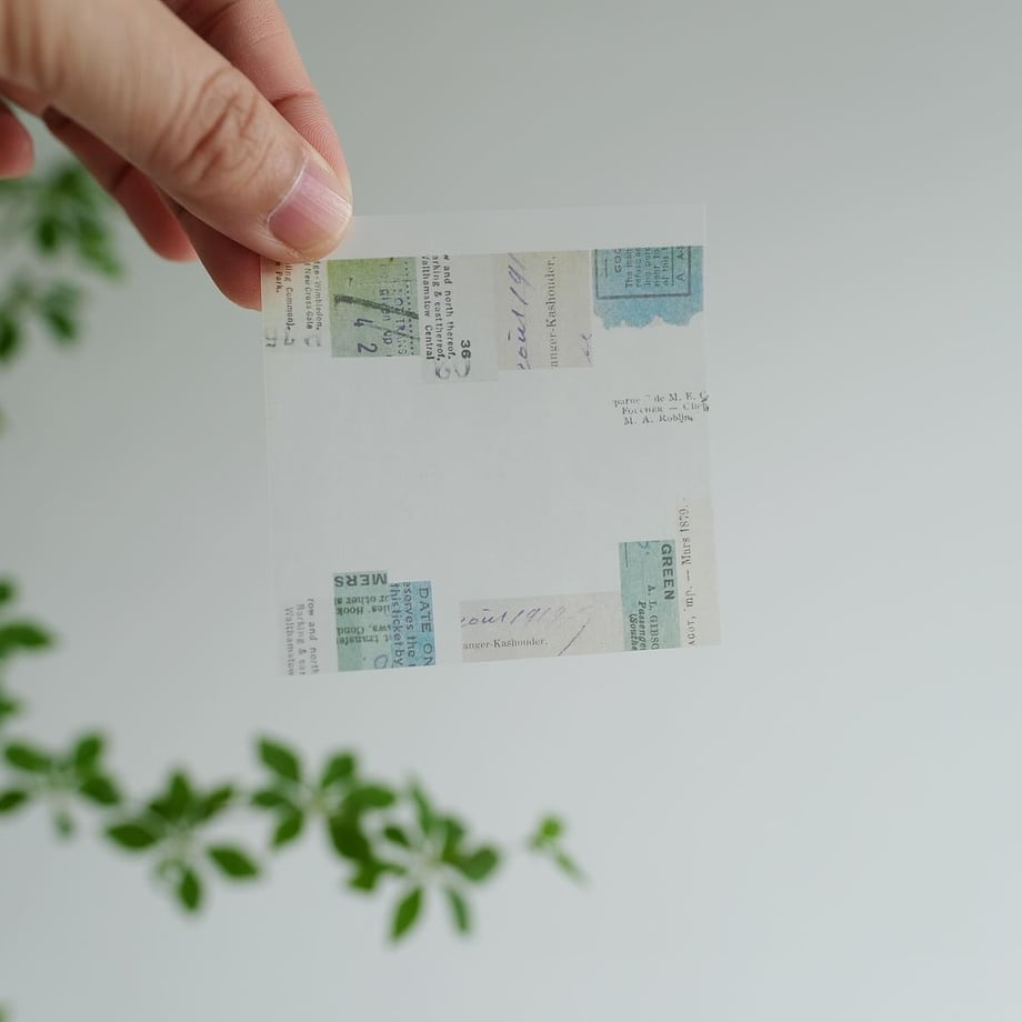 Yohaku Tracing Sticky Notes - Monologue
