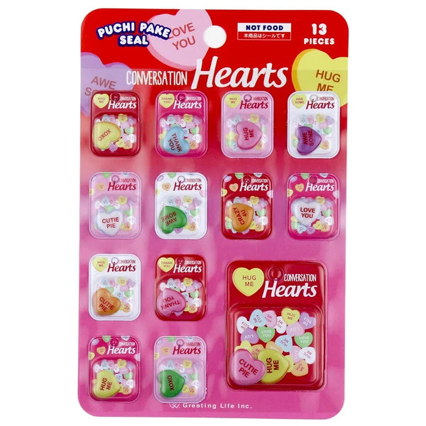 Greeting Life Puchi Pake Stickers - Heart Candy (Coming Soon)